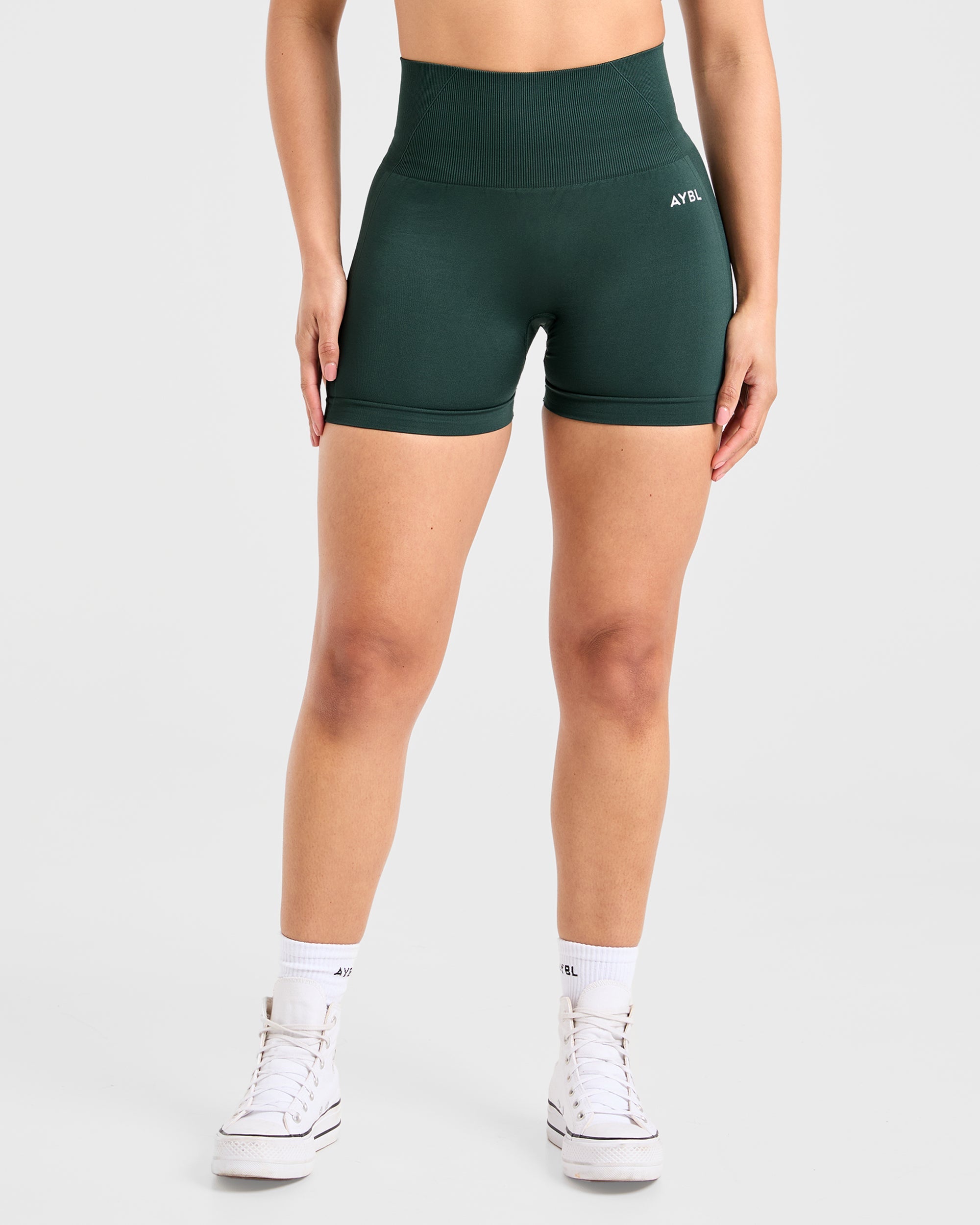 Empower Seamless Shorts - Dark Vert