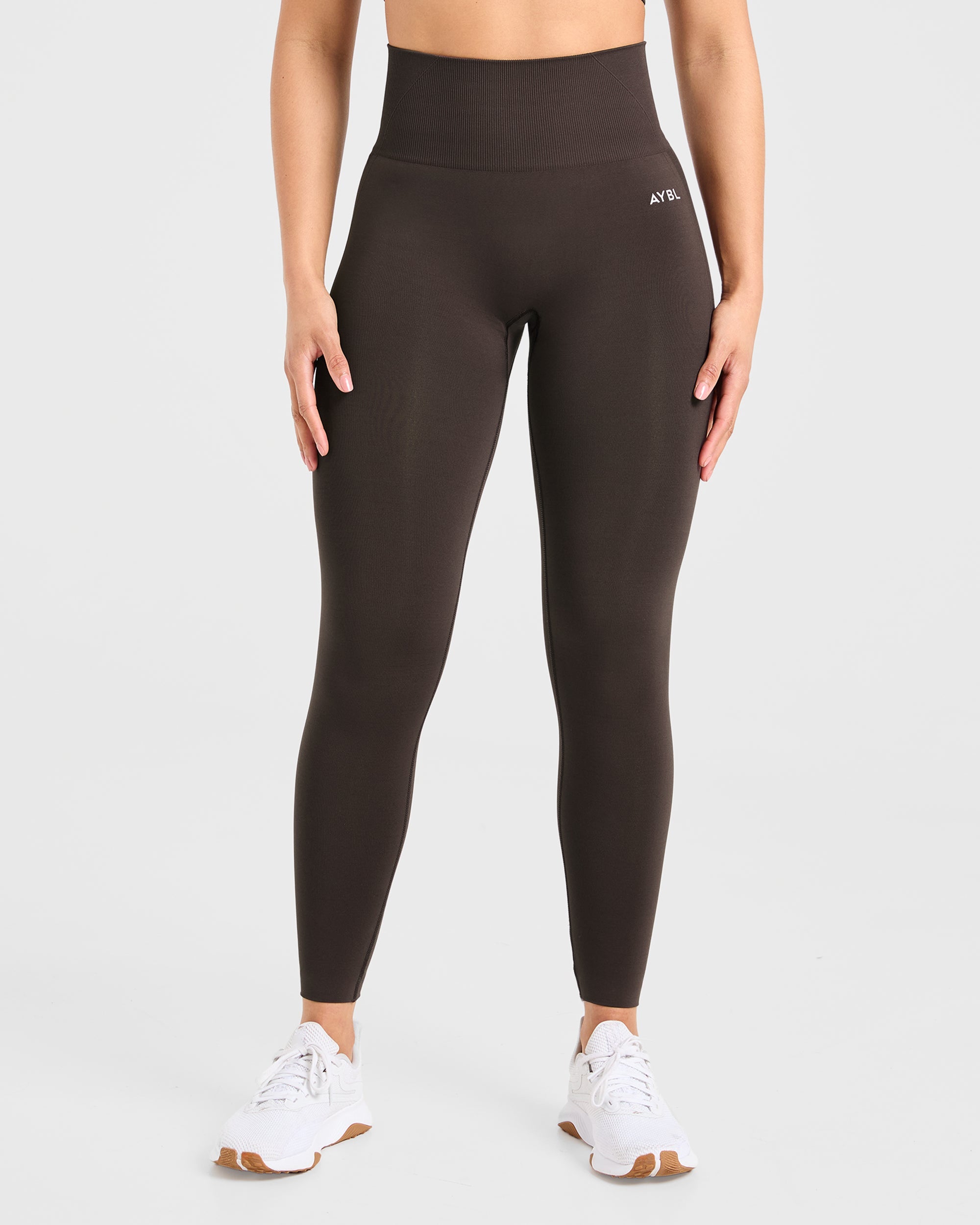 Empower Seamless Leggings - Cocoa Marron