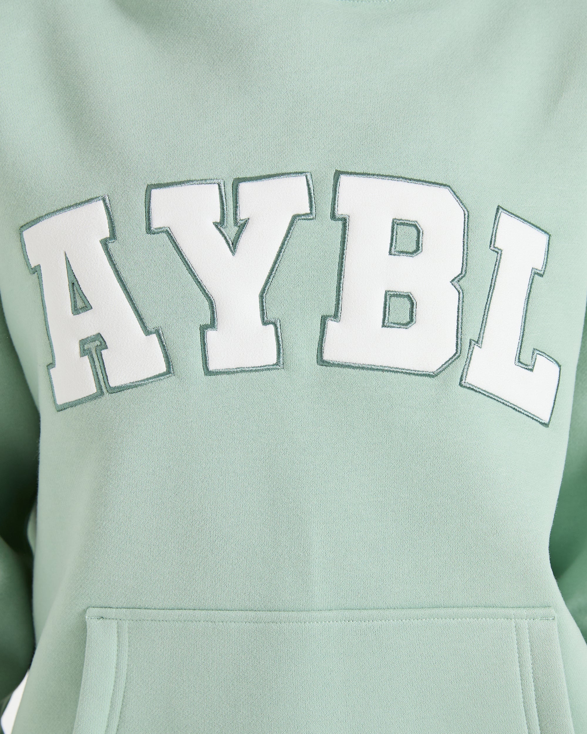 Varsity 2.0 Oversized Hoodie - Sage Vert