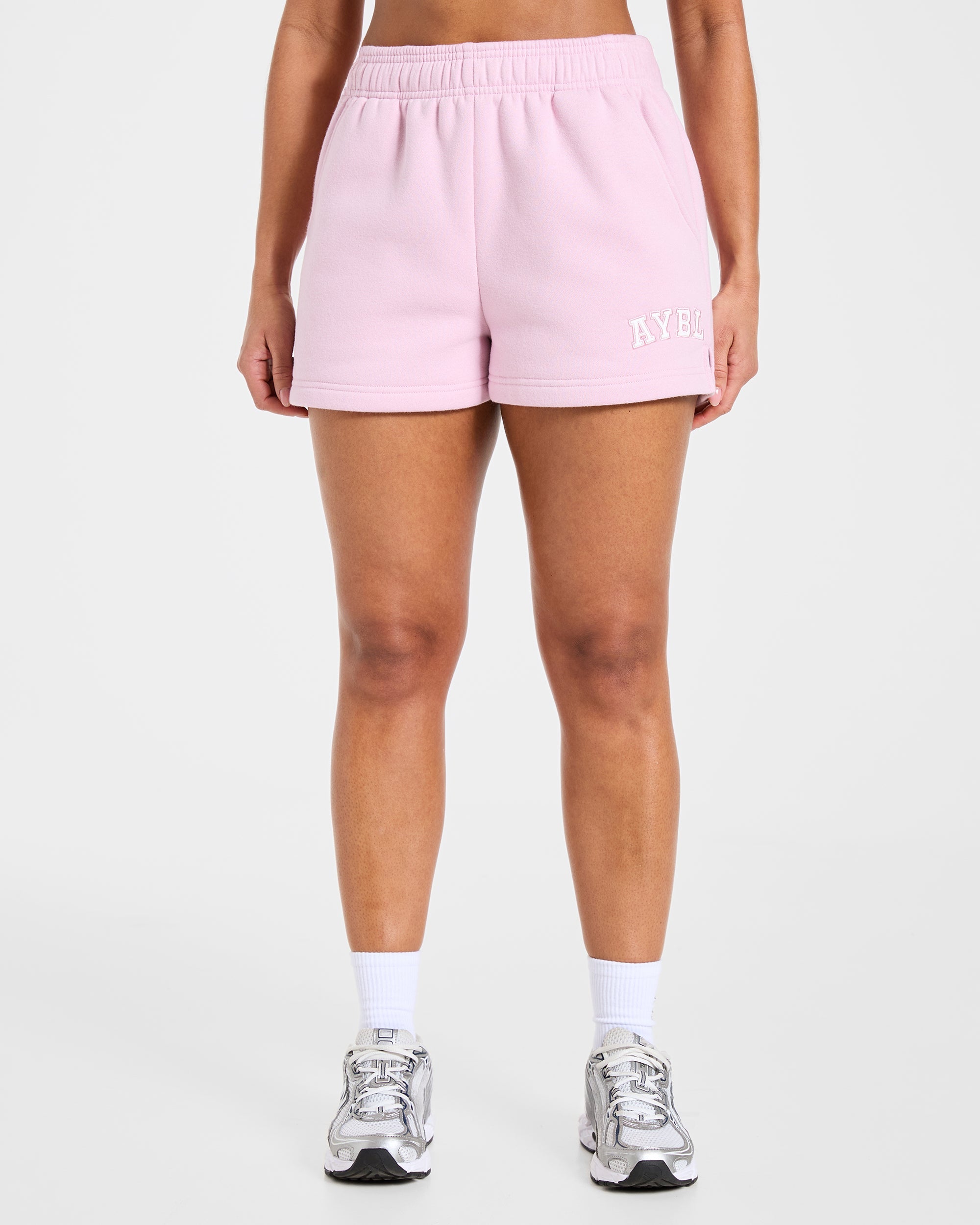 Varsity 2.0 Oversized Shorts - Iced Rose