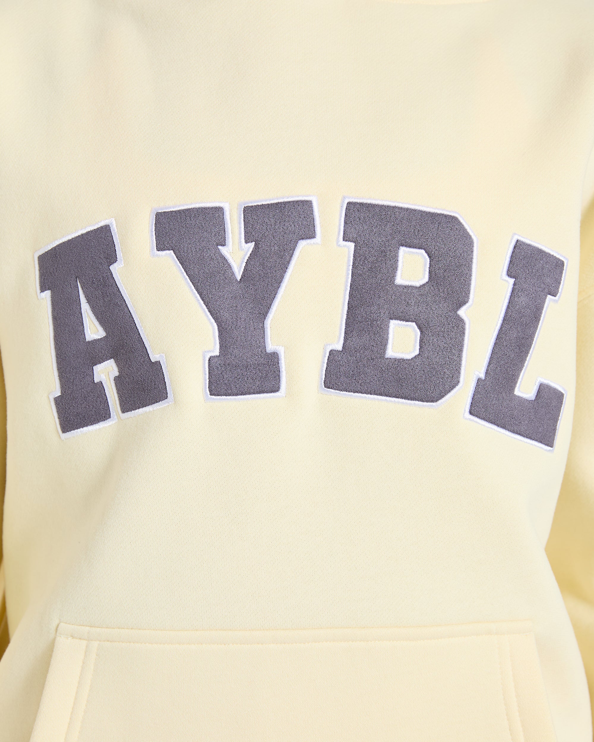 Varsity 2.0 Oversized Hoodie - Butter Jaune