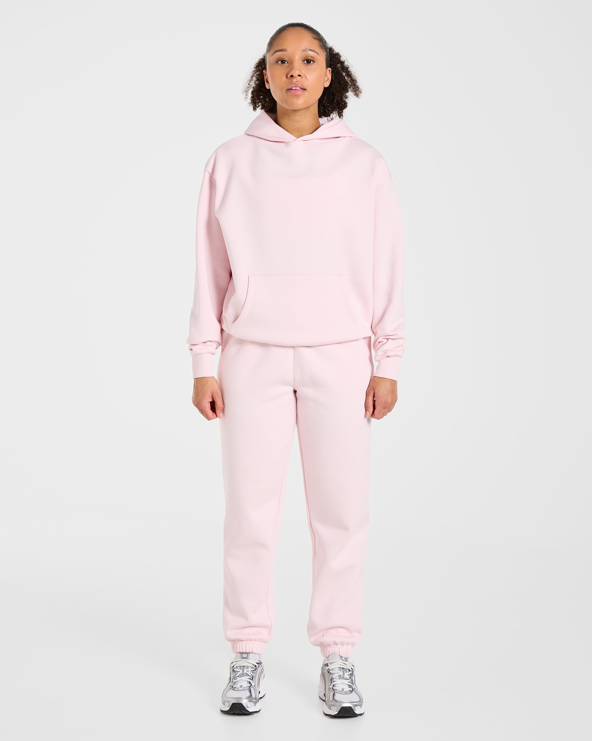 Lifestyle Oversized Joggers - Pastel Rose