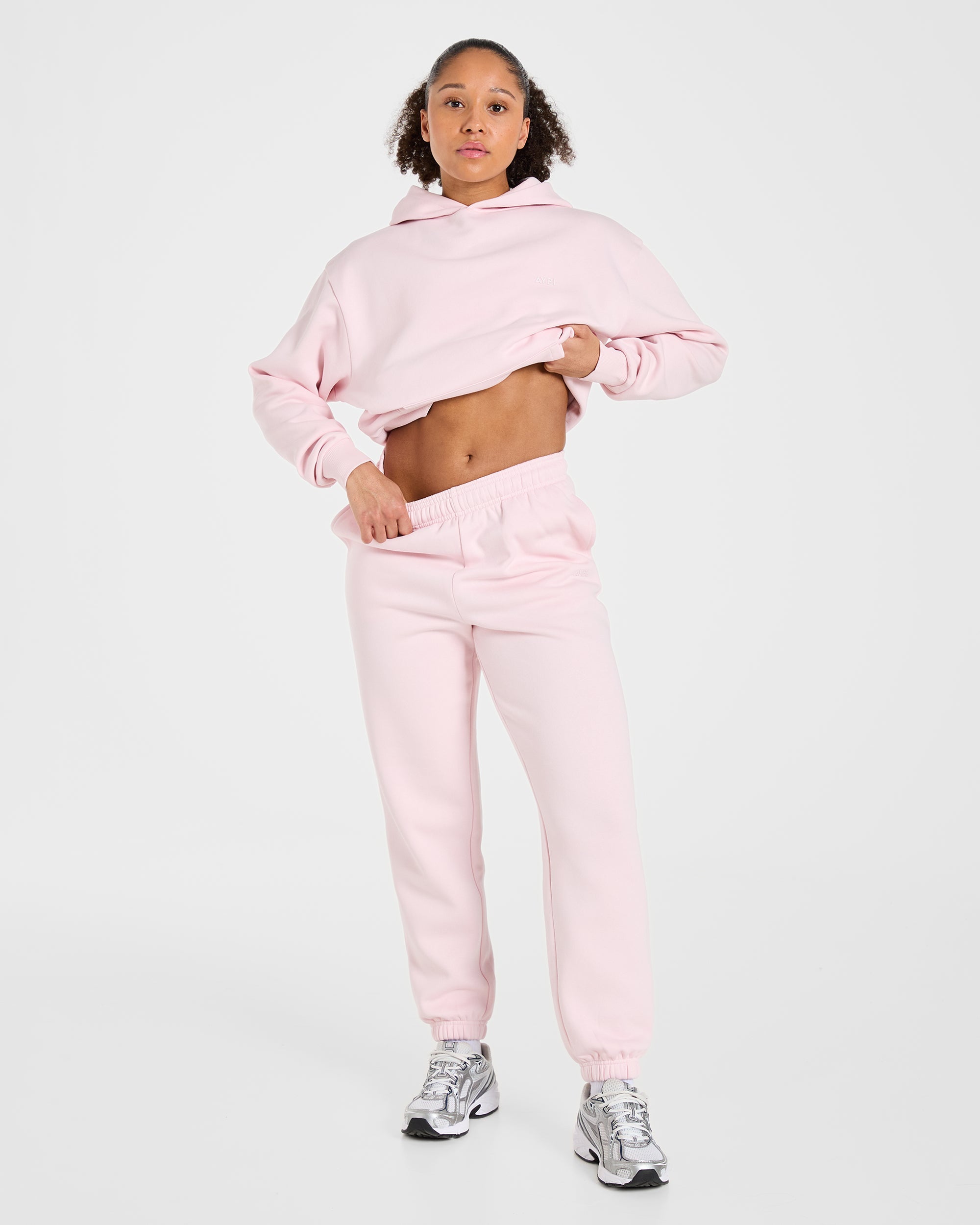 Lifestyle Oversized Joggers - Pastel Rose