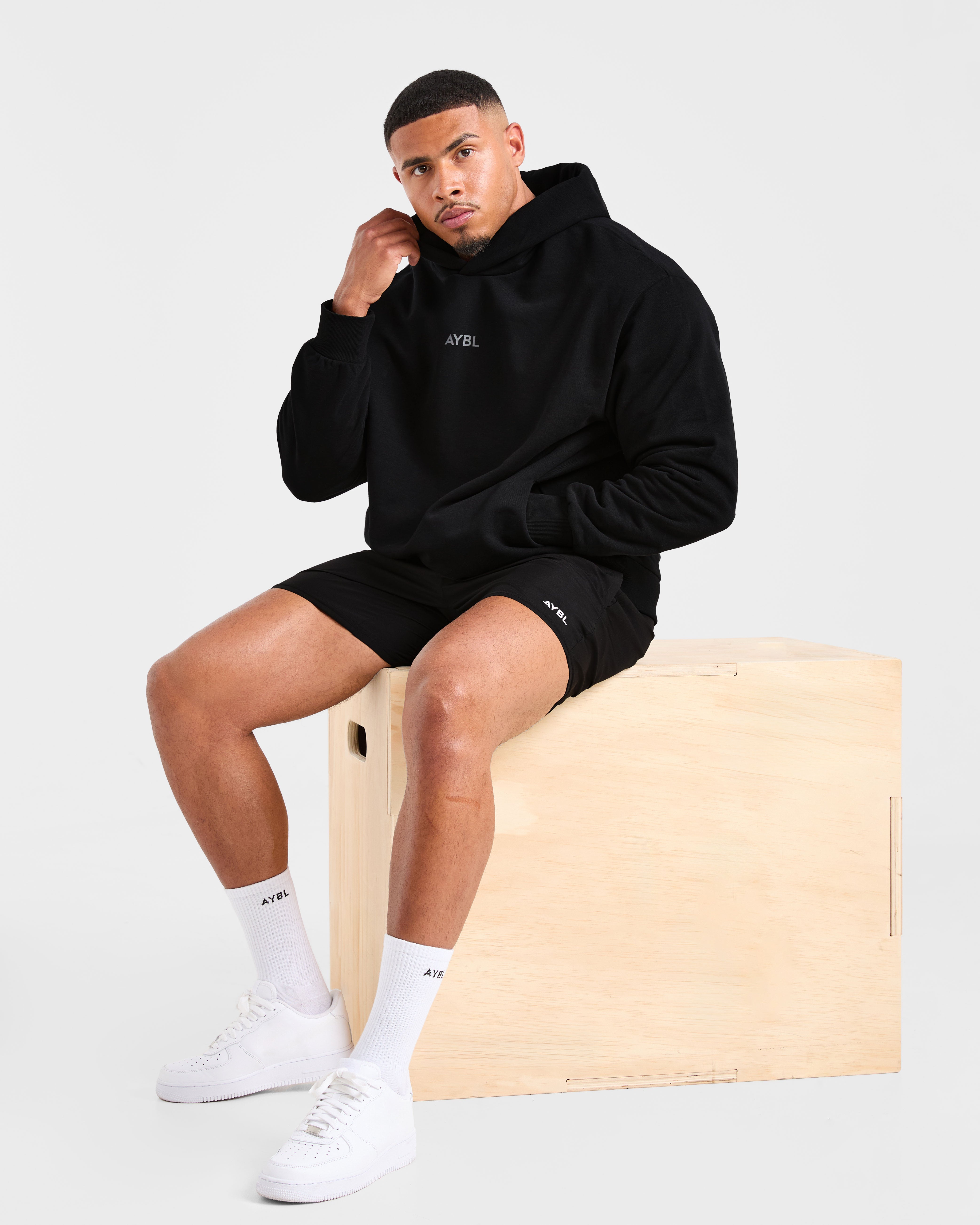 Craft Oversized Hoodie - Noir