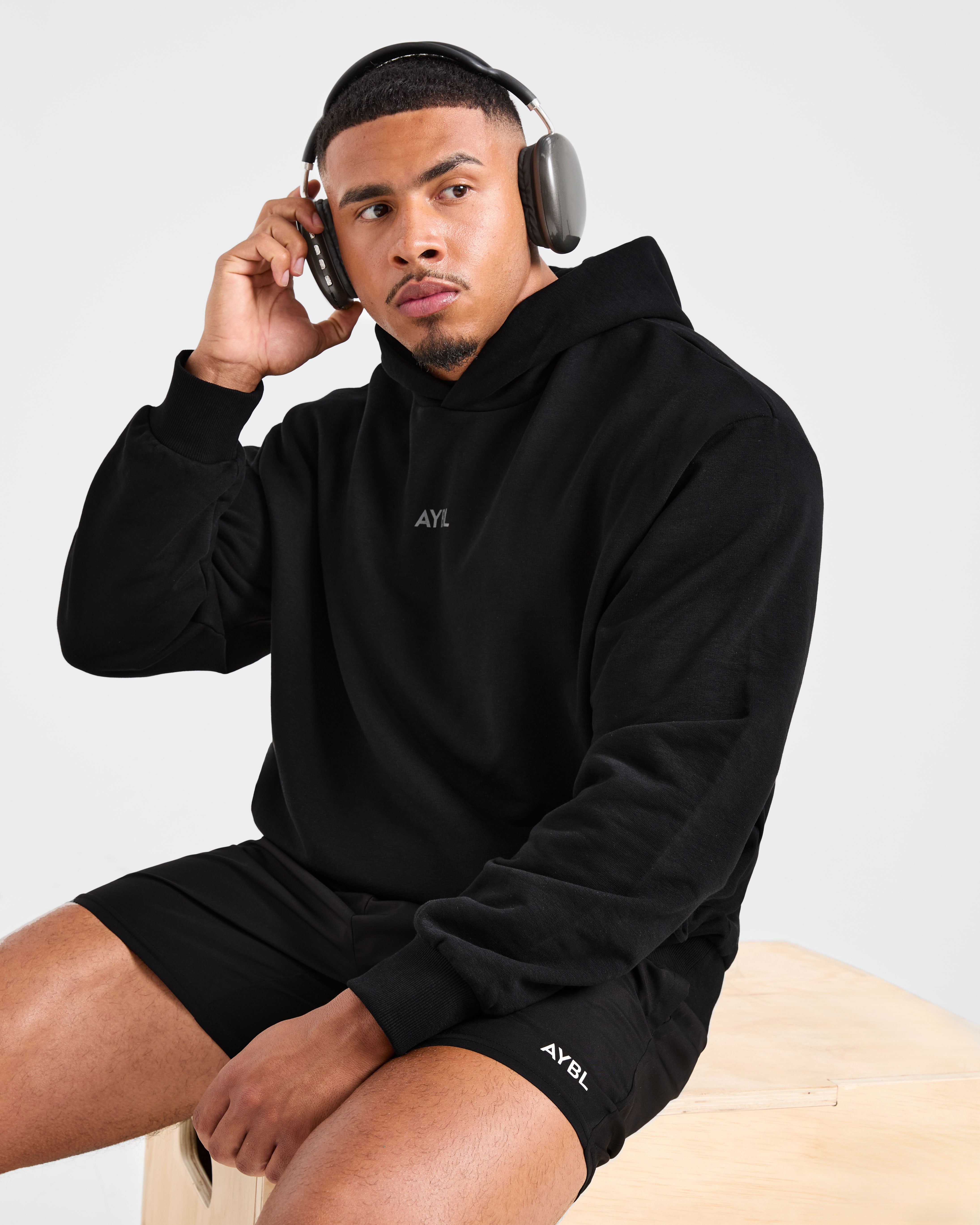 Craft Oversized Hoodie - Noir