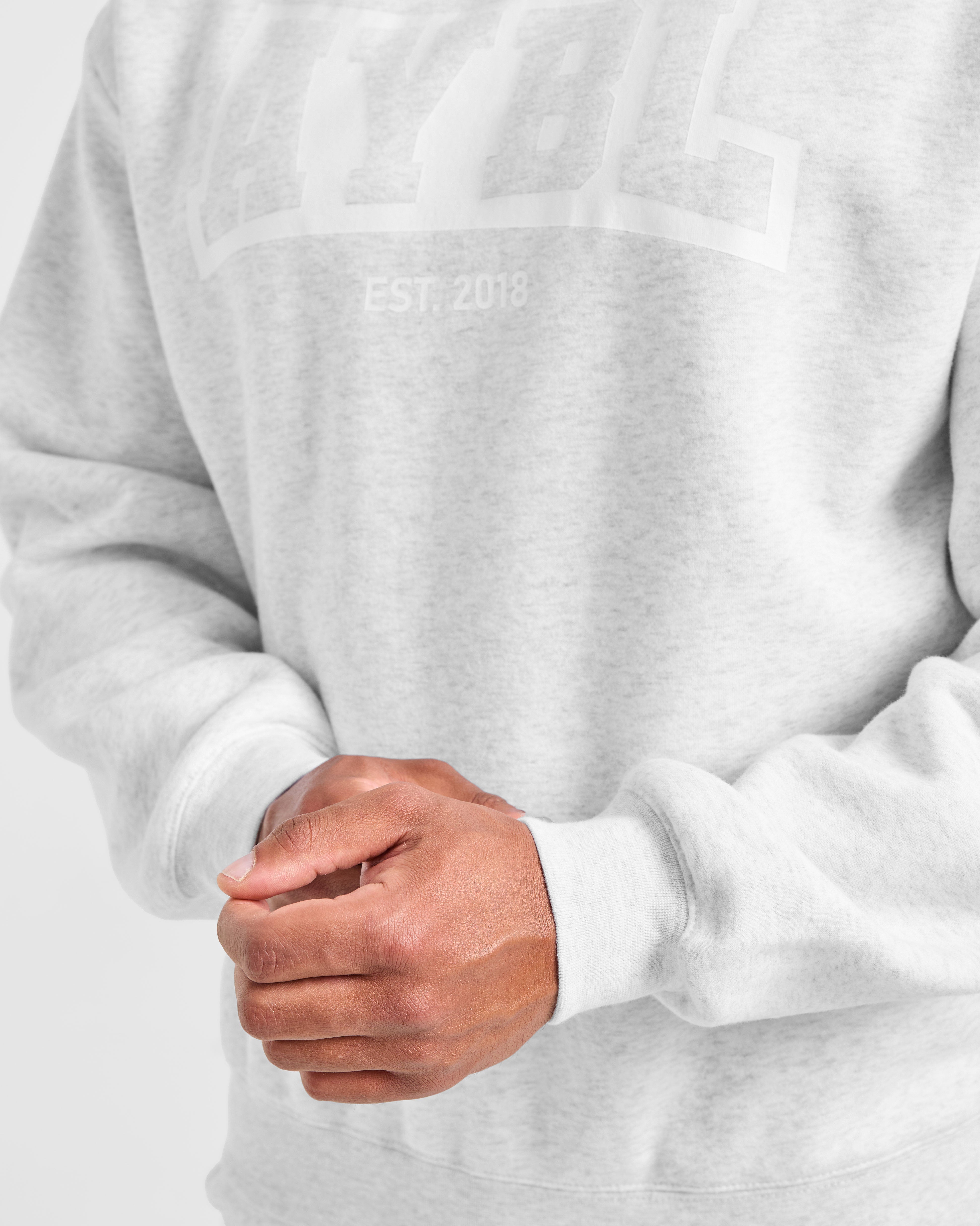 Academy Oversized Sweater - Gris Marl