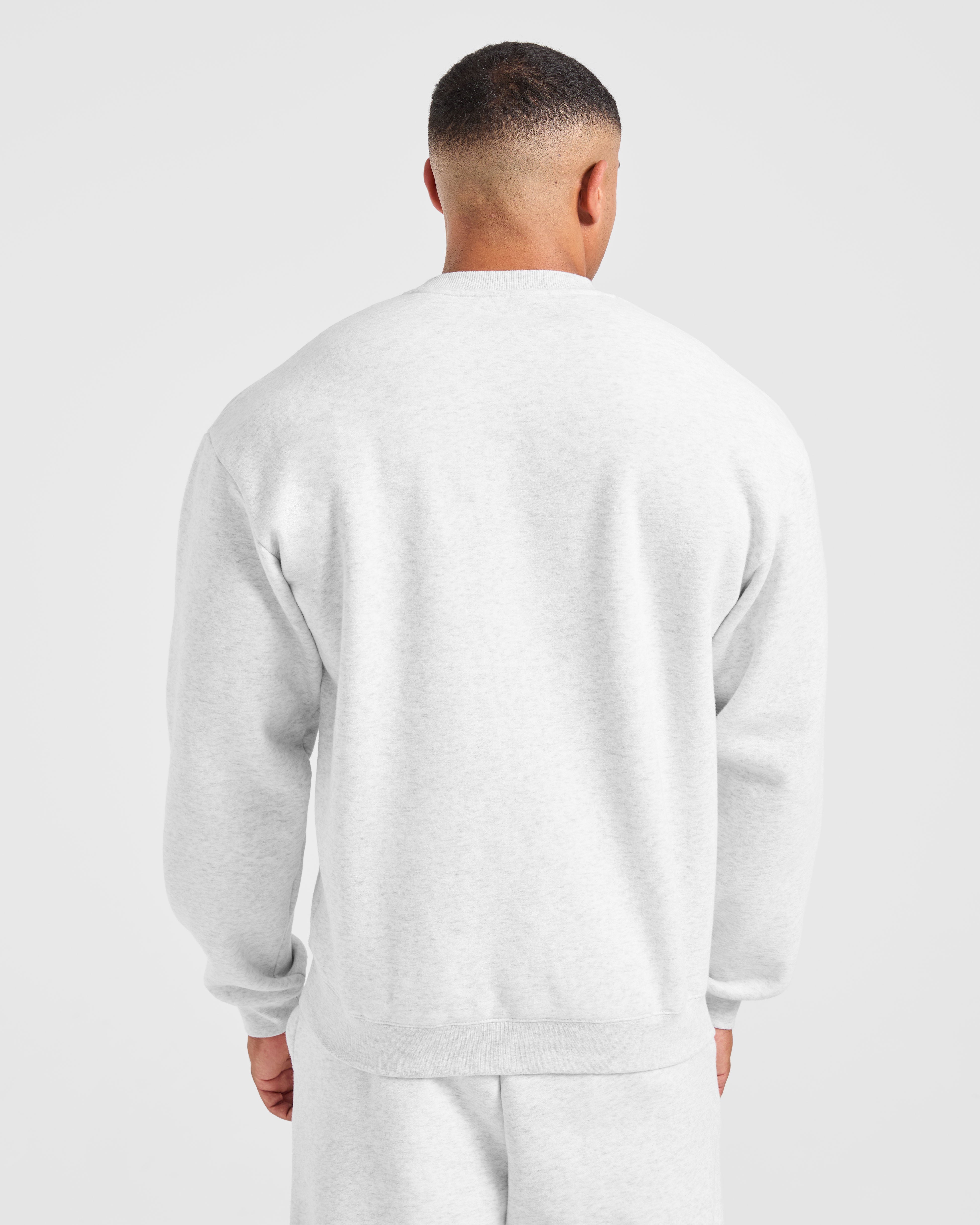 Academy Oversized Sweater - Gris Marl