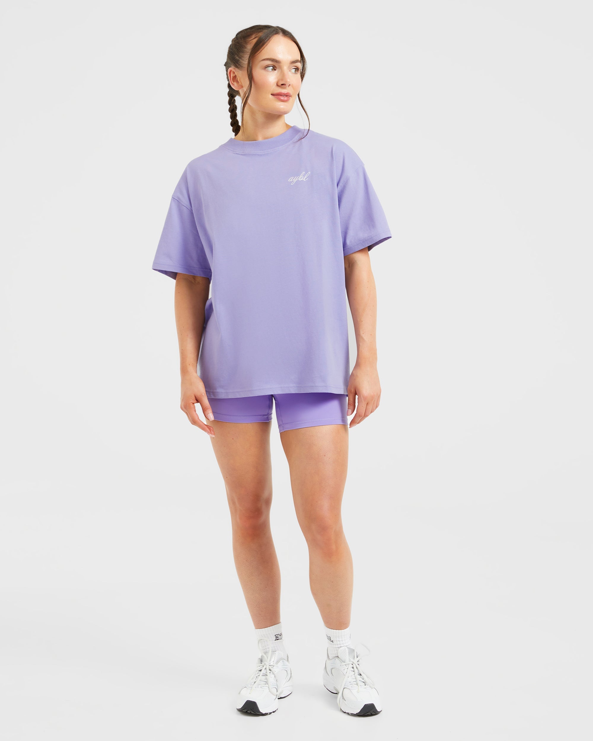 Manifest Oversized T Shirt - Violet