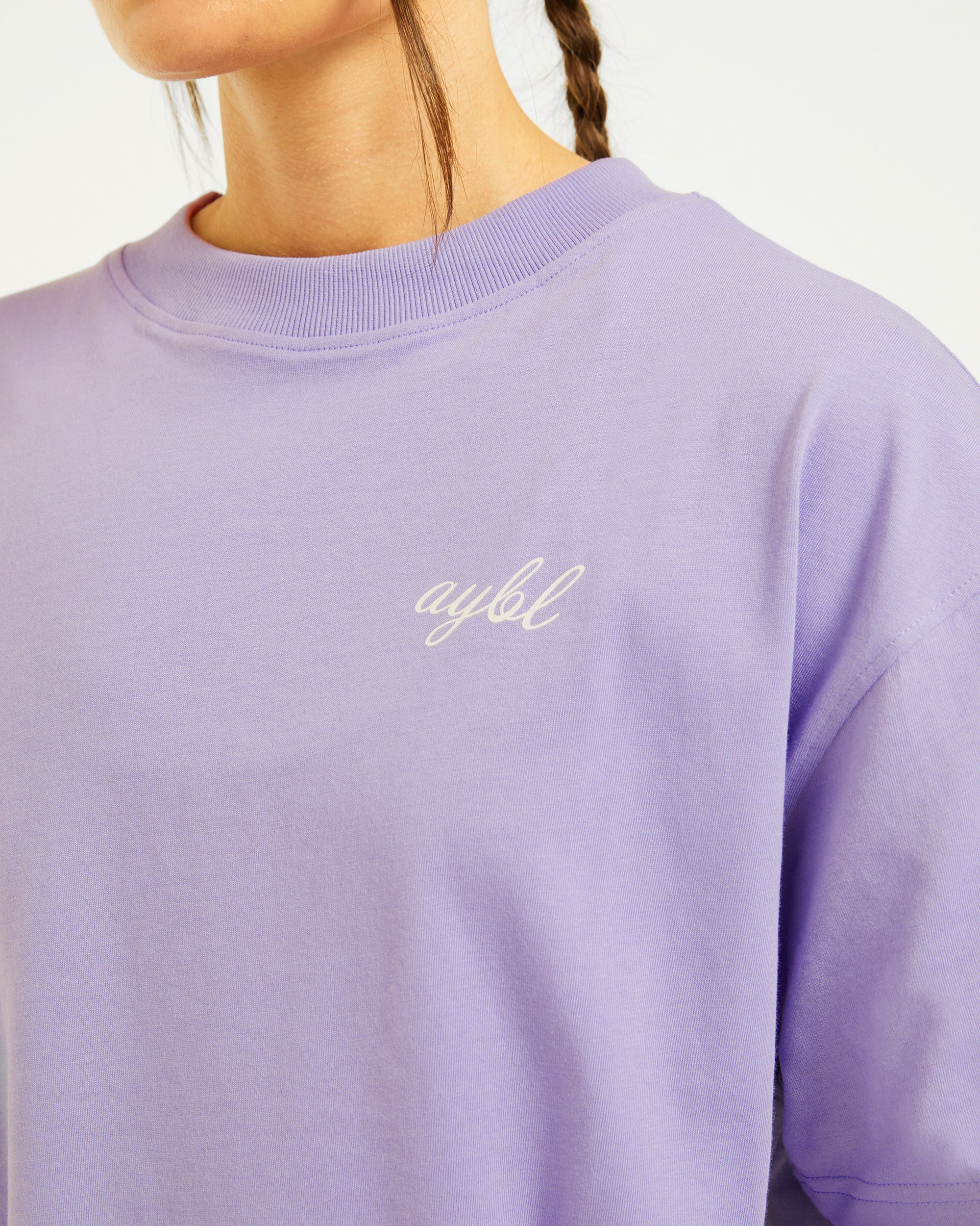 Manifest Oversized T Shirt - Violet