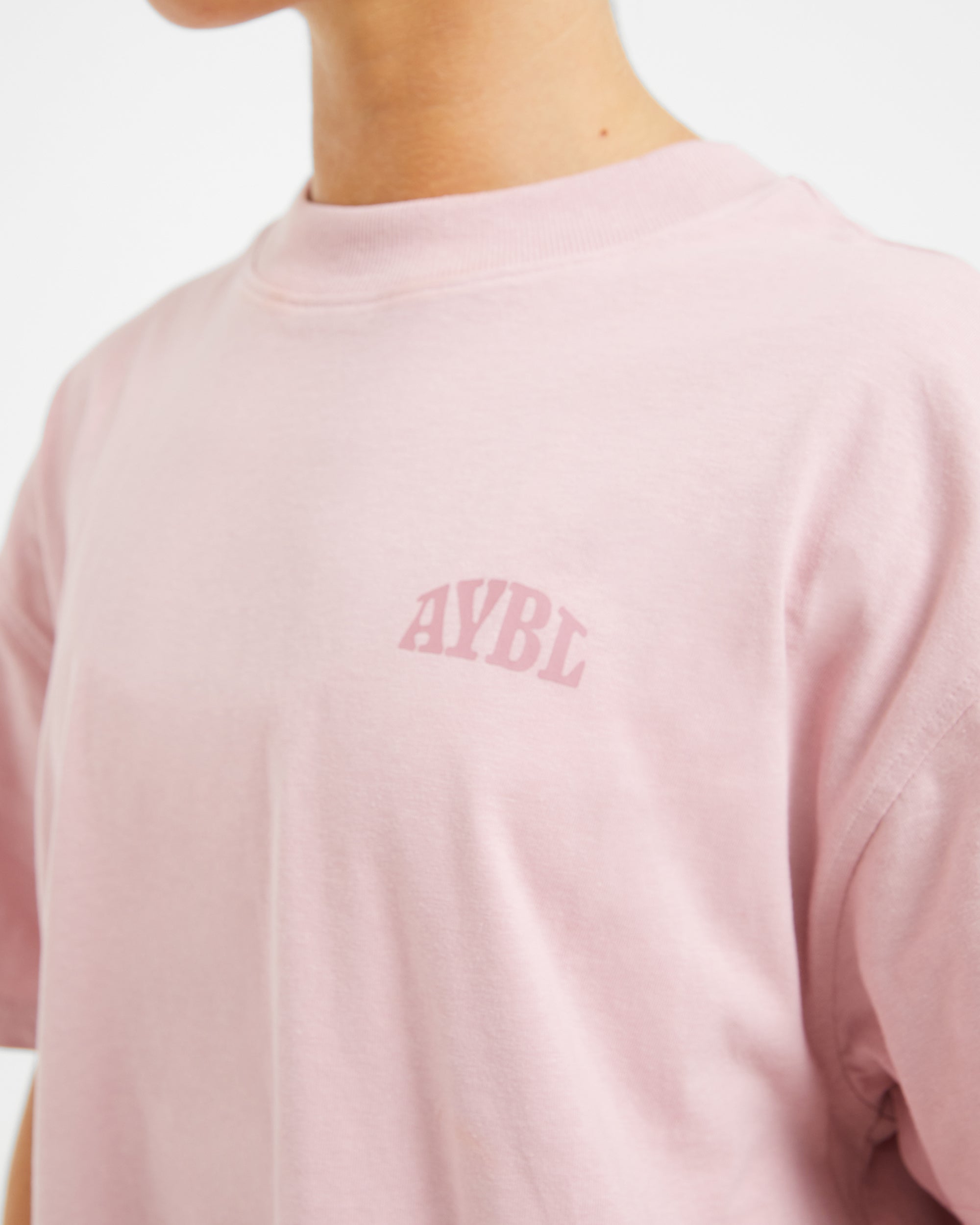 Mind Over Matter Oversized T Shirt - Rose