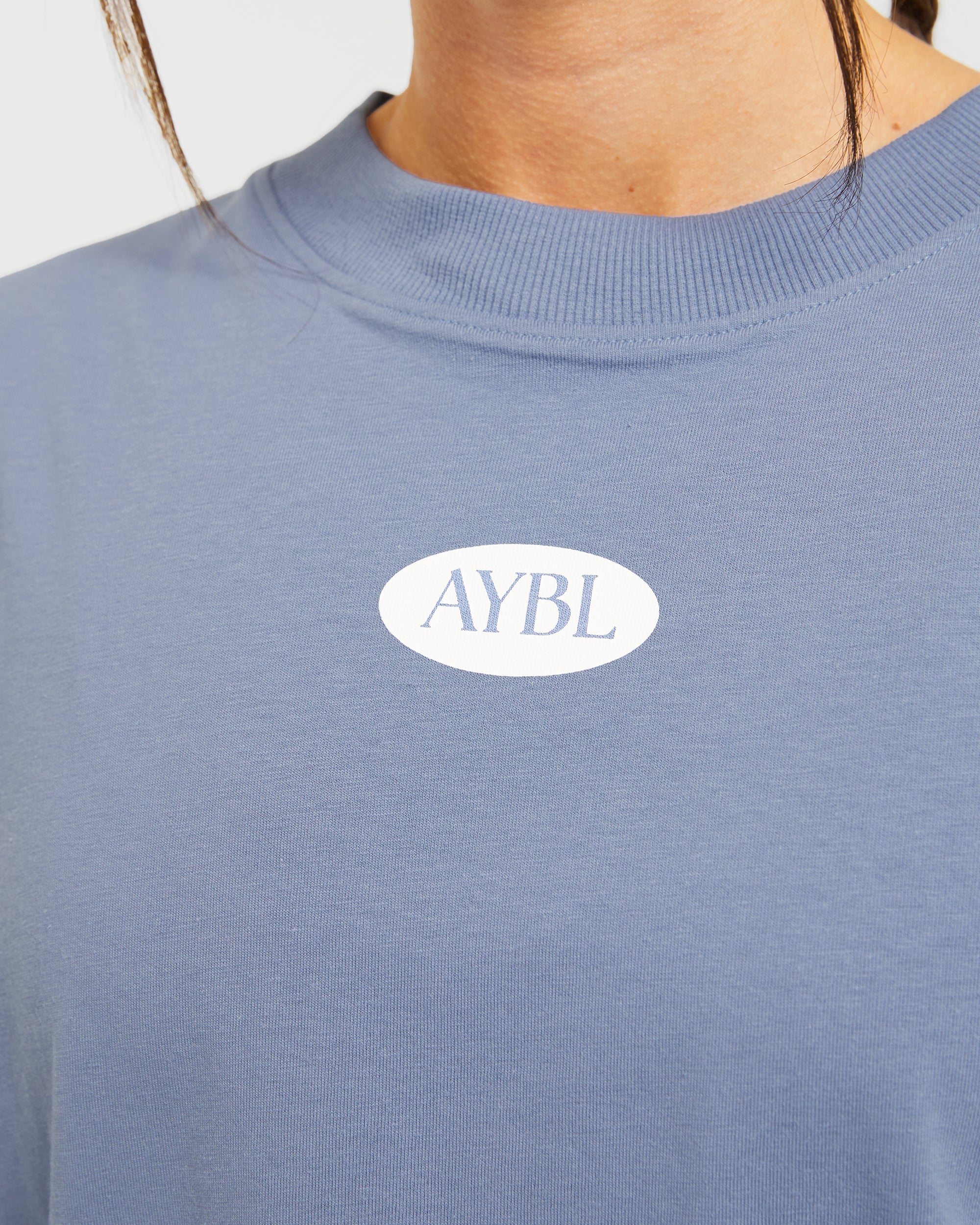 AYBL Lifestyle Oversized T Shirt - Cornflower Bleu