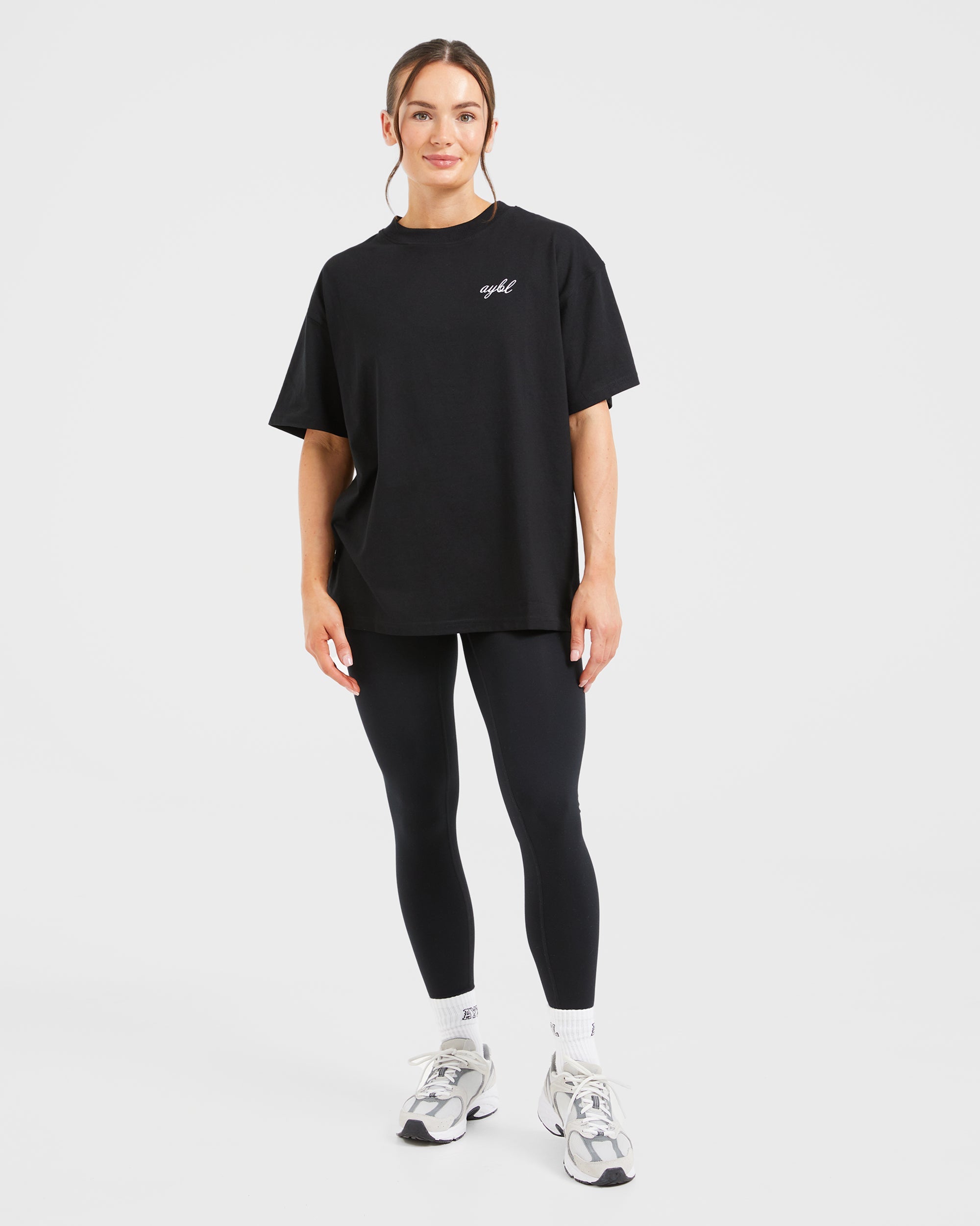 Manifest Oversized T Shirt - Noir