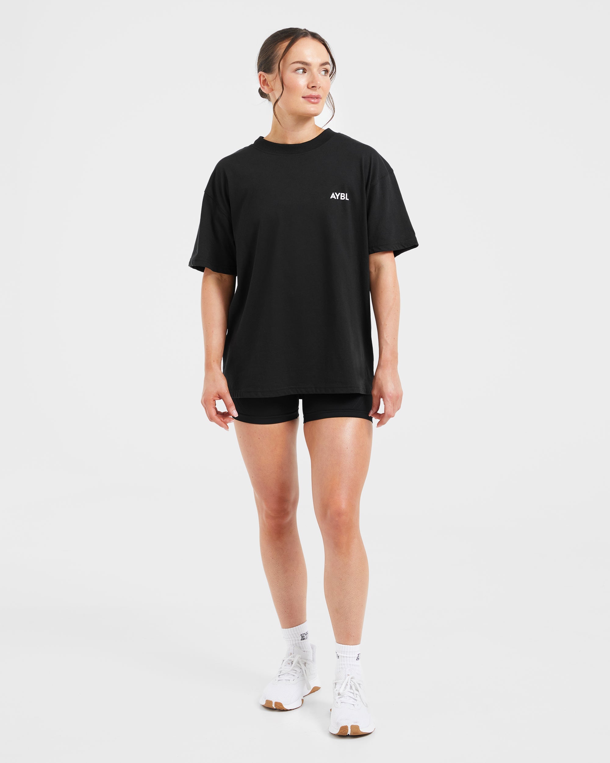 AYBL Club Oversized T Shirt - Noir