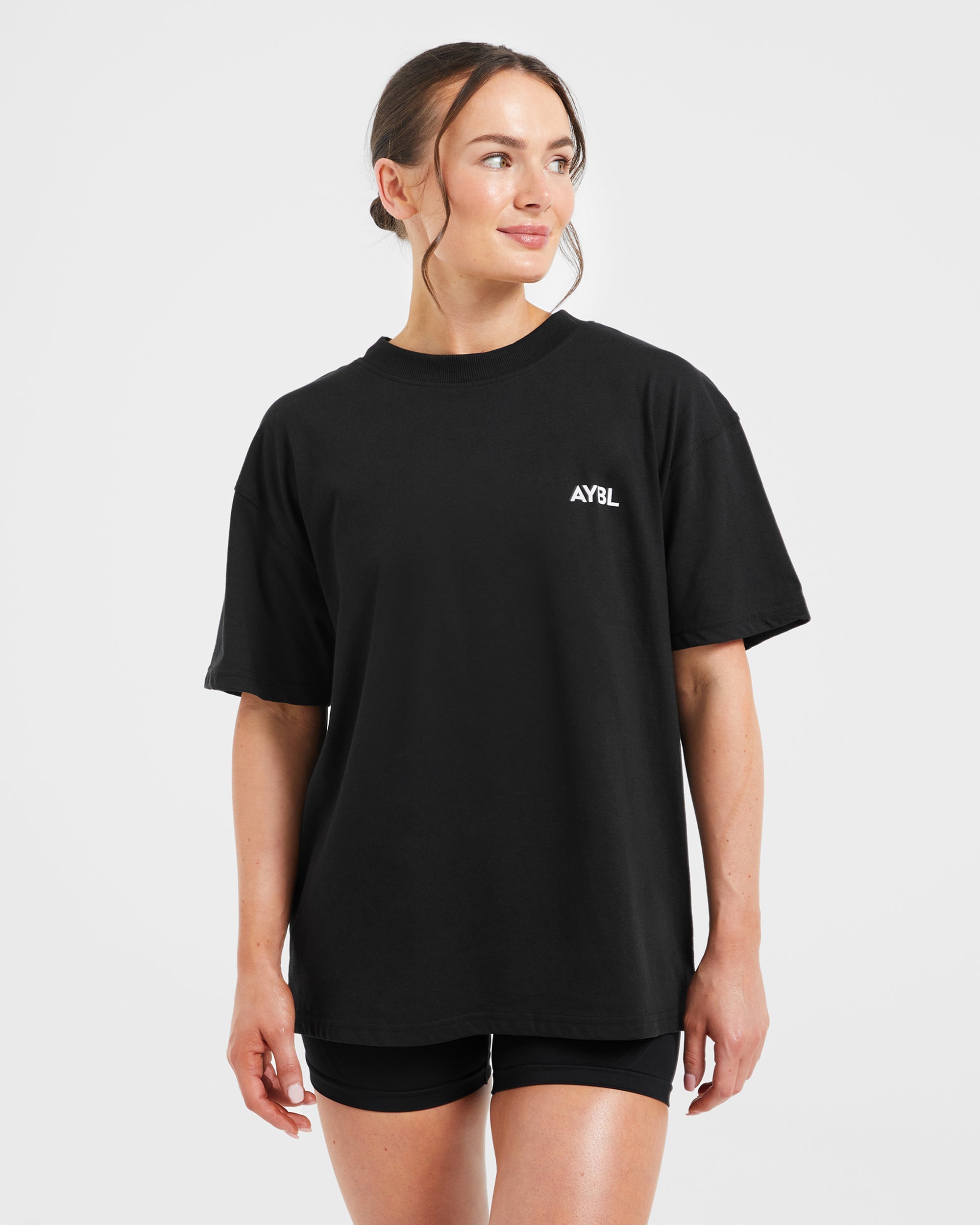 AYBL Club Oversized T Shirt - Noir