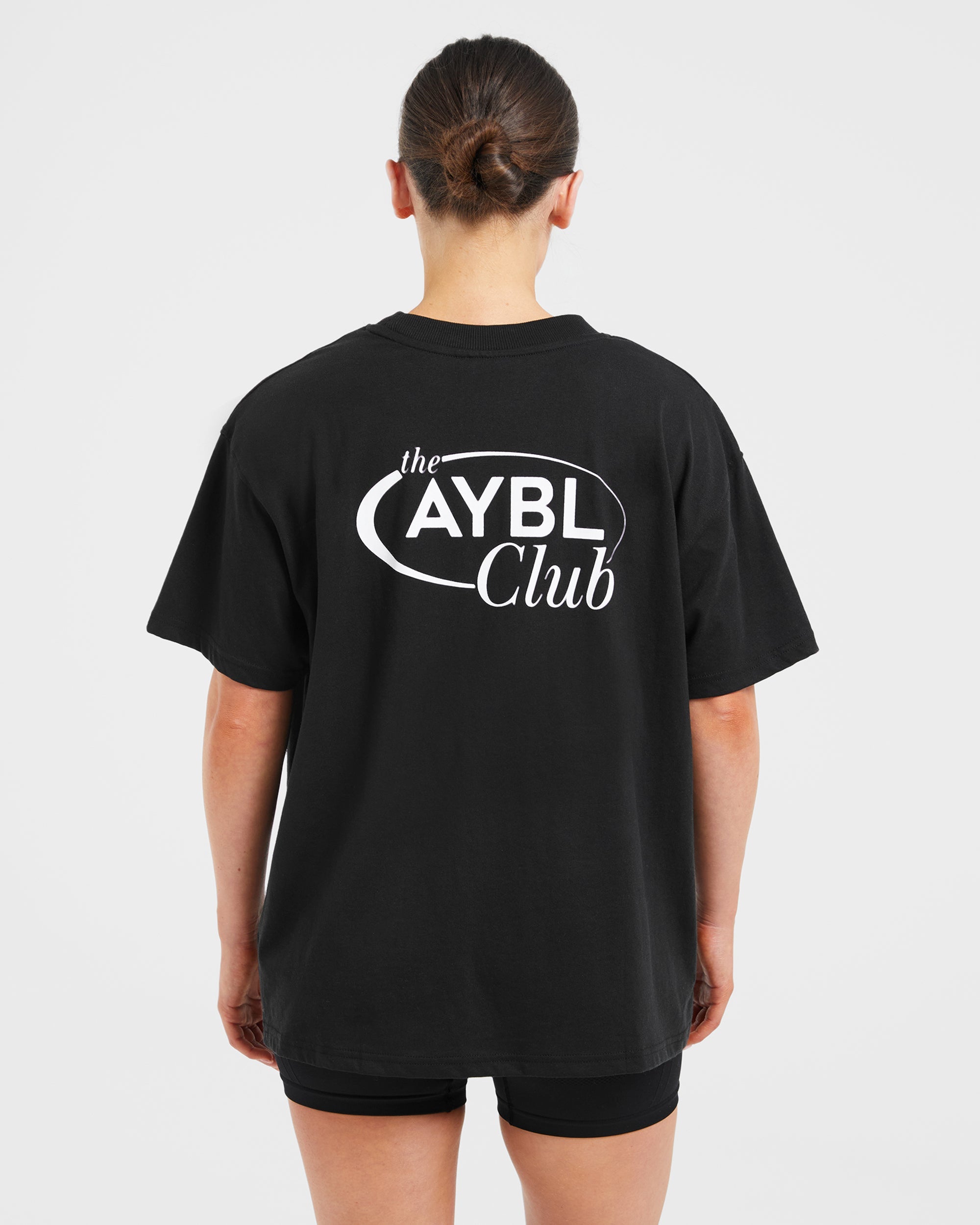 AYBL Club Oversized T Shirt - Noir