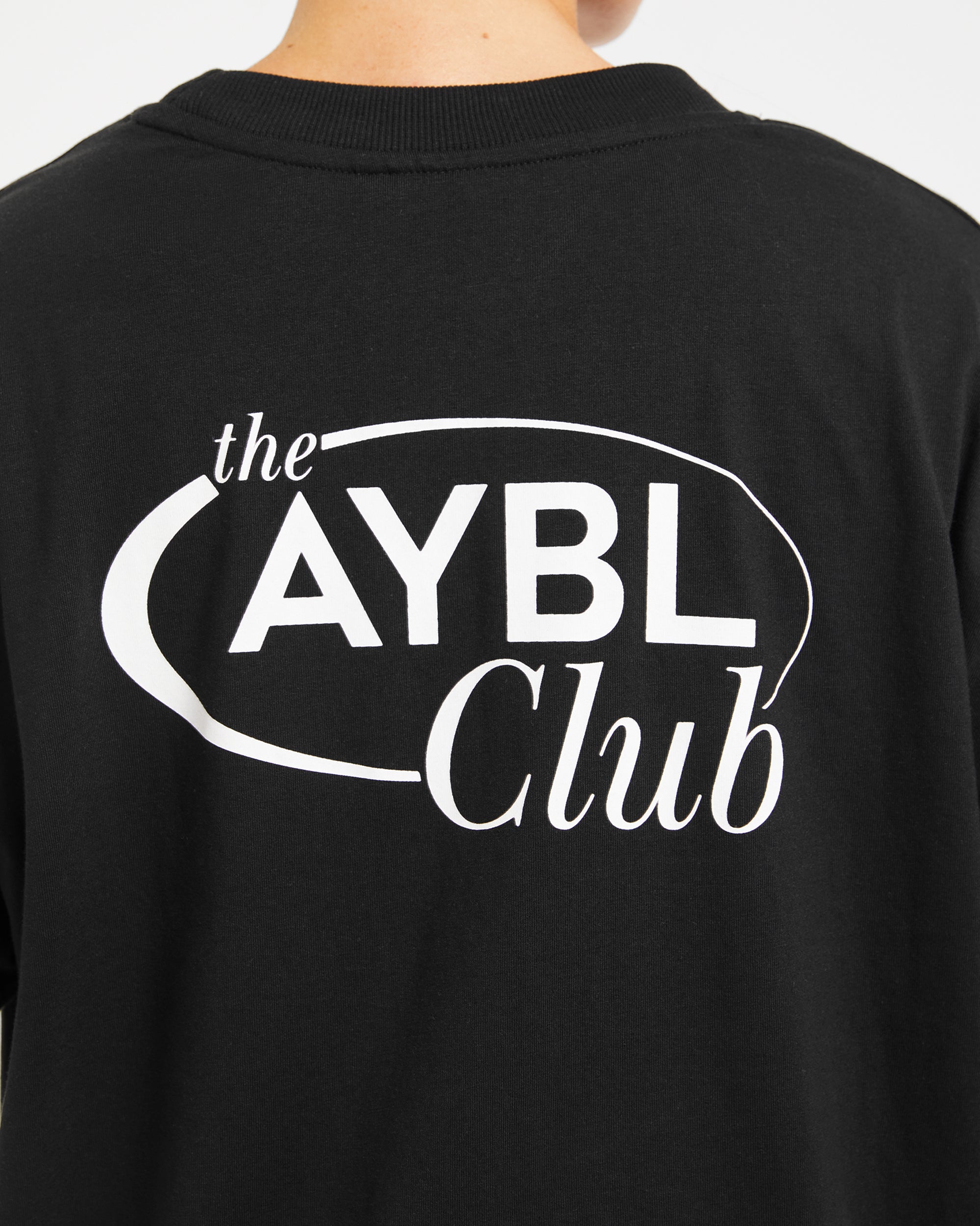 AYBL Club Oversized T Shirt - Noir