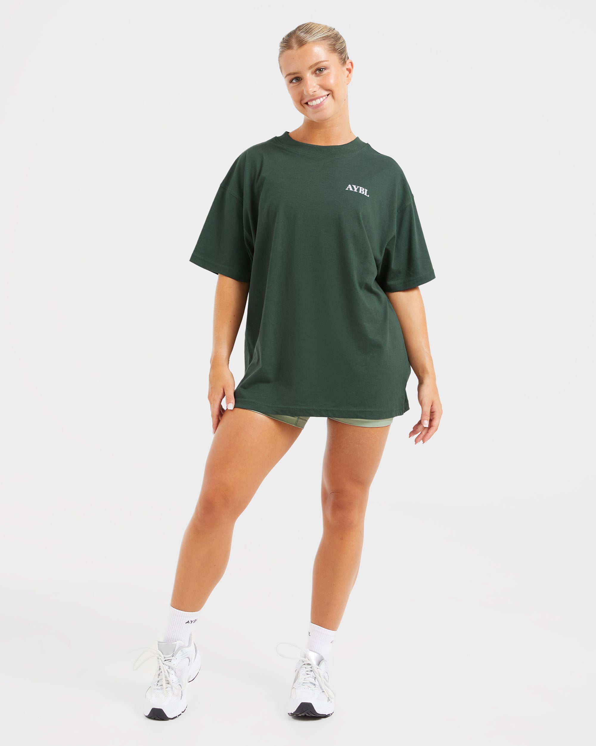 Do It For You Oversized T Shirt - Forest Vert