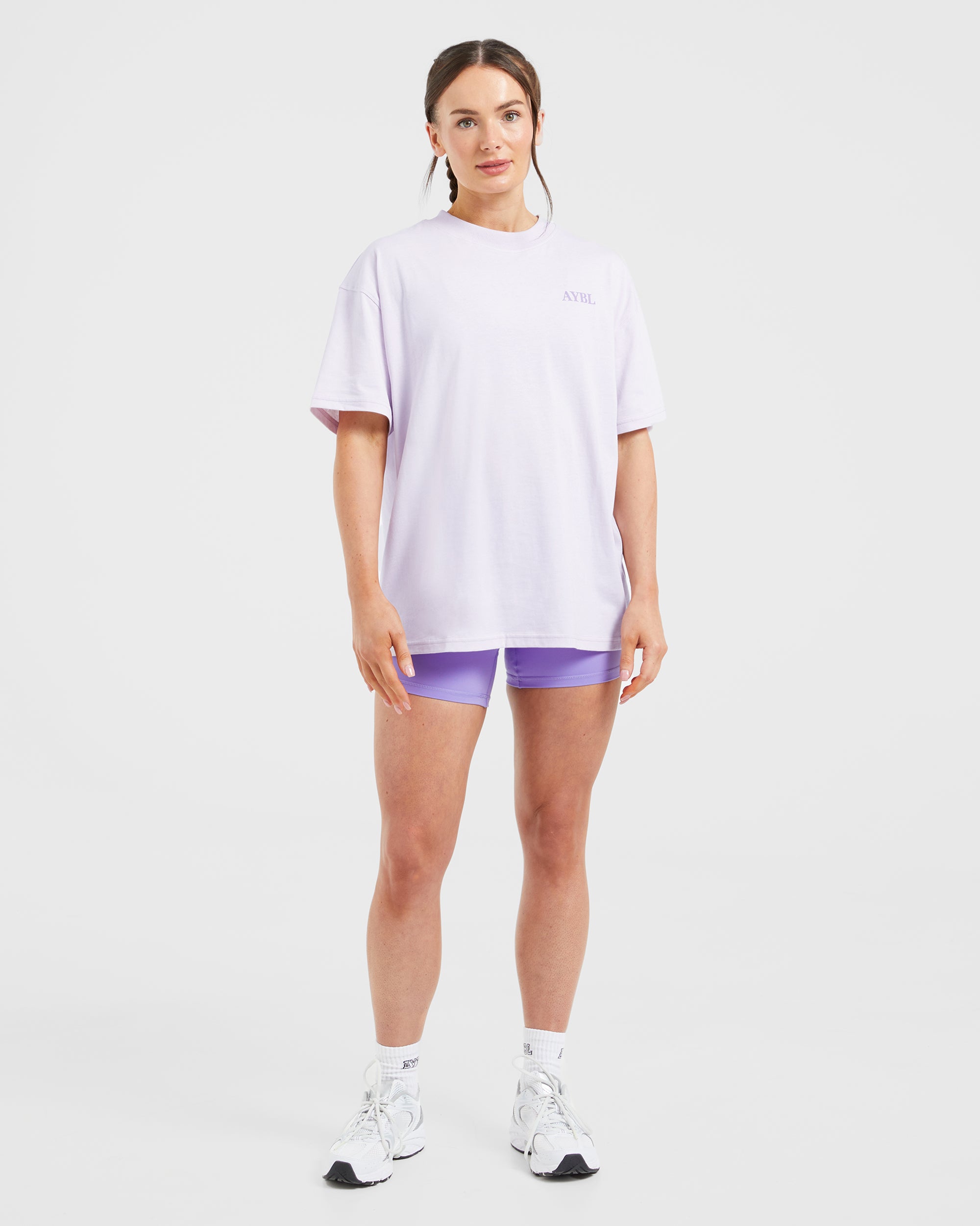 Do It For You Oversized T Shirt - Orchid Violet