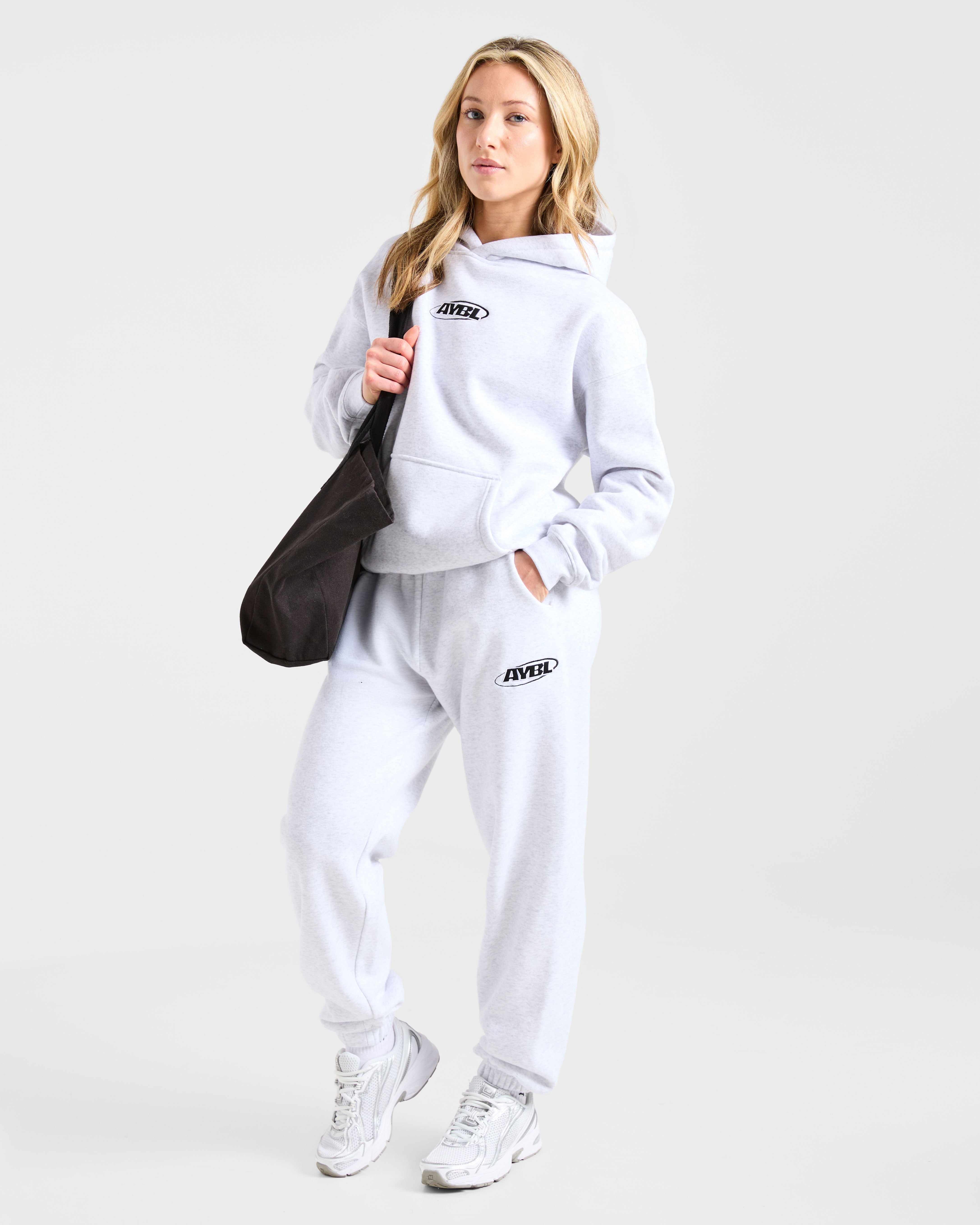 Sports Essentials Oversized Joggers - Heather Gris/Noir