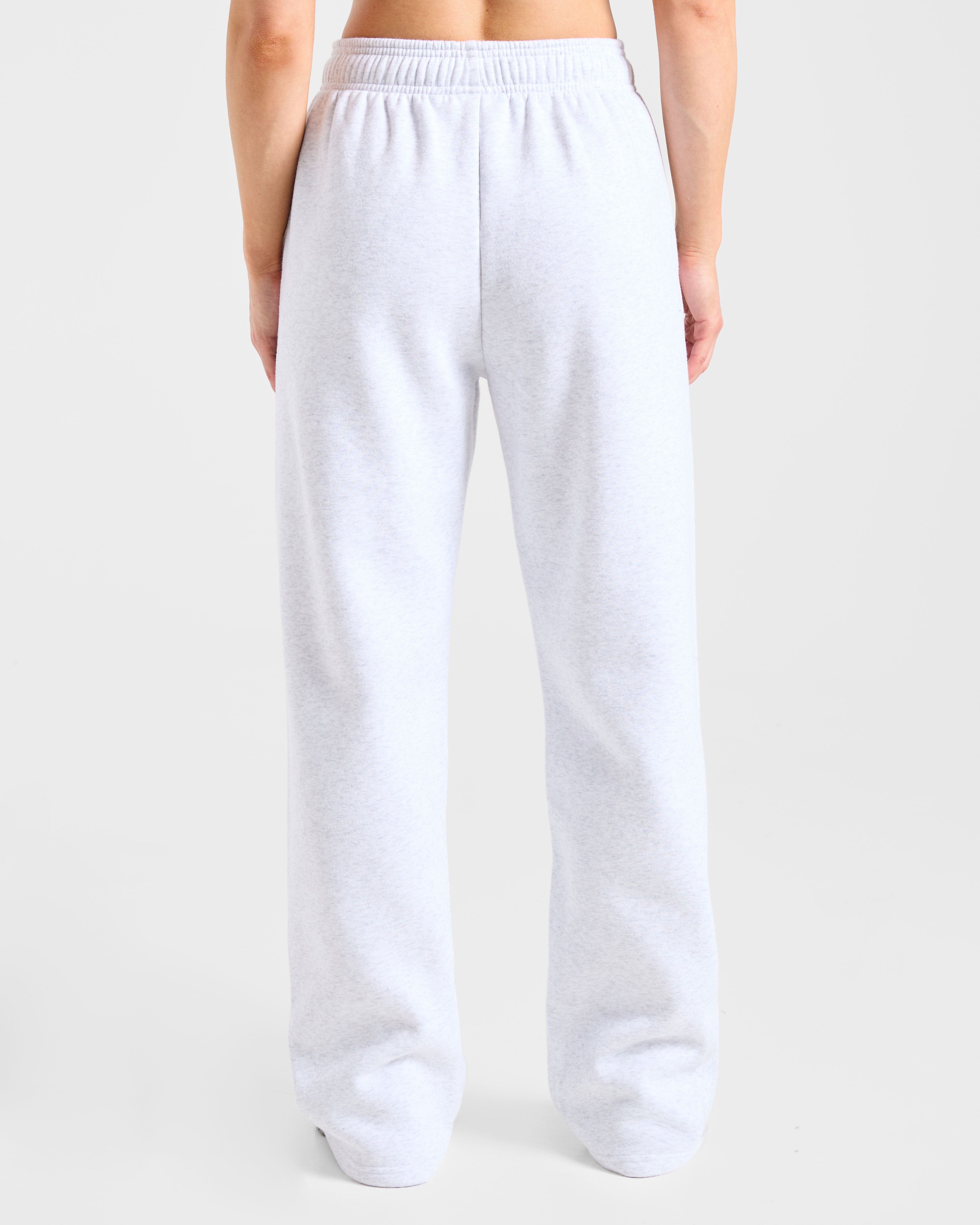 Sports Essentials Oversized Straight Leg Joggers - Heather Gris/Noir