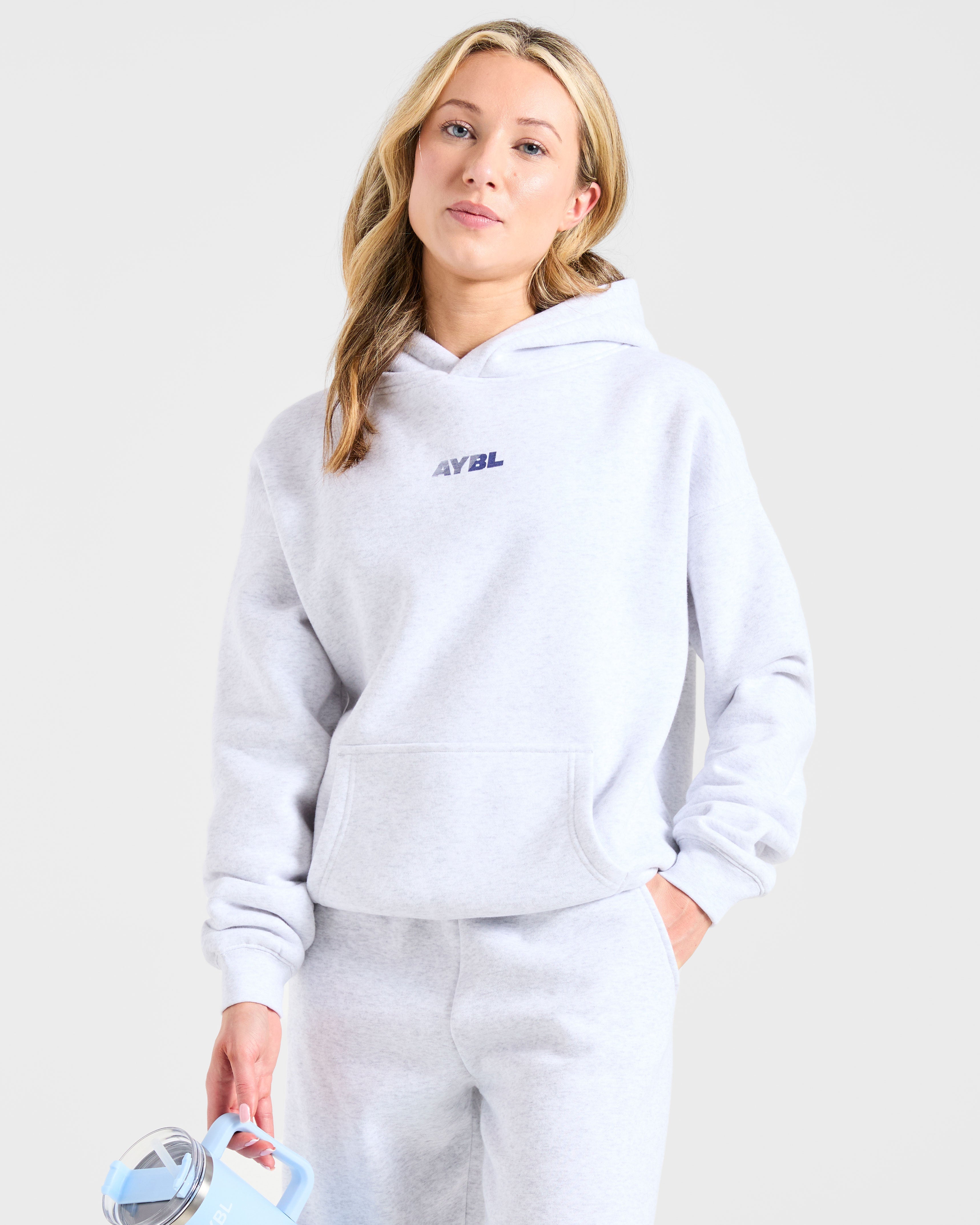 Athletics Dept Oversized Hoodie - Gris Marl