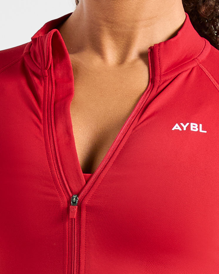 Enhance Seamless Jacket - Rouge