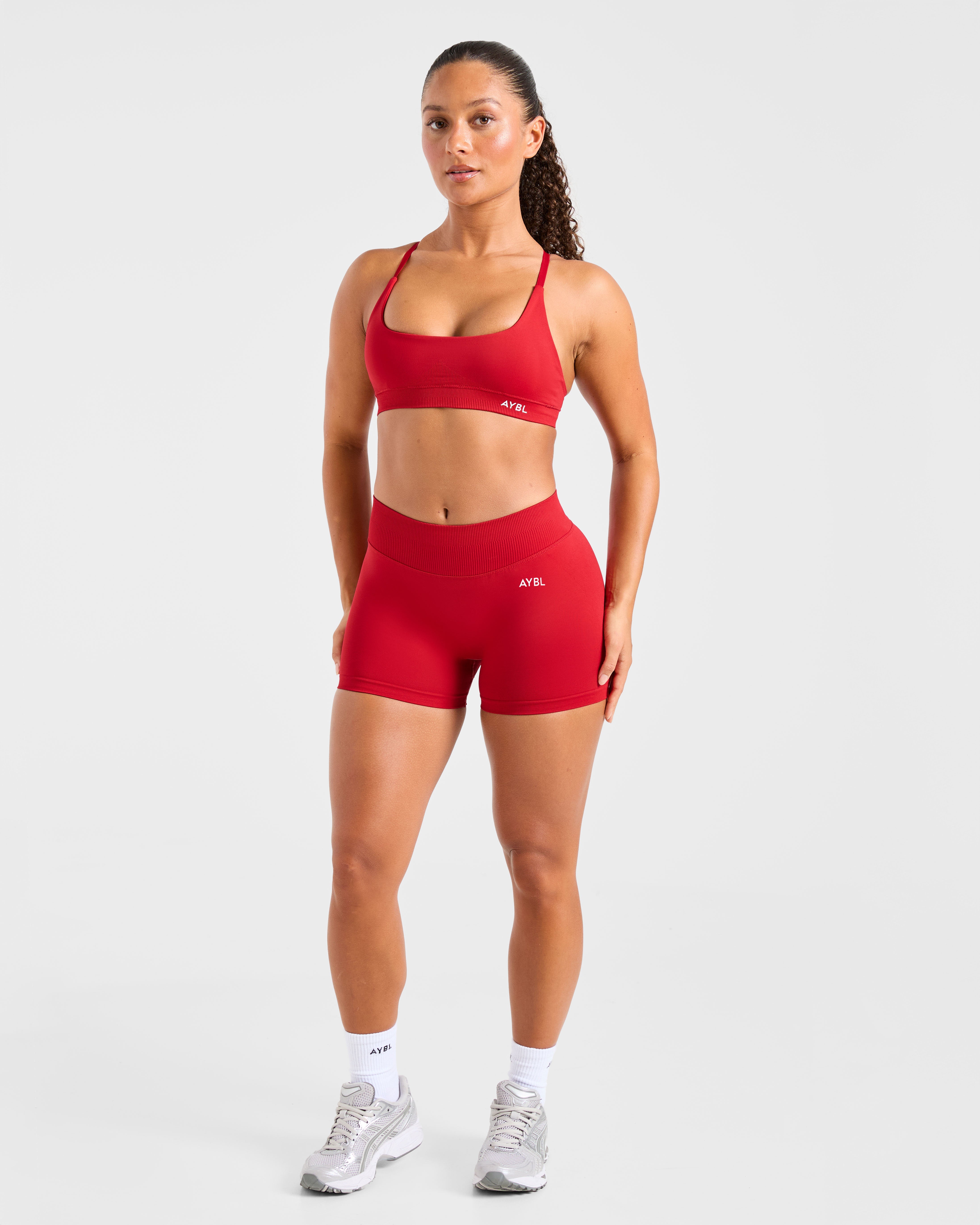 Enhance Seamless Shorts - Rouge