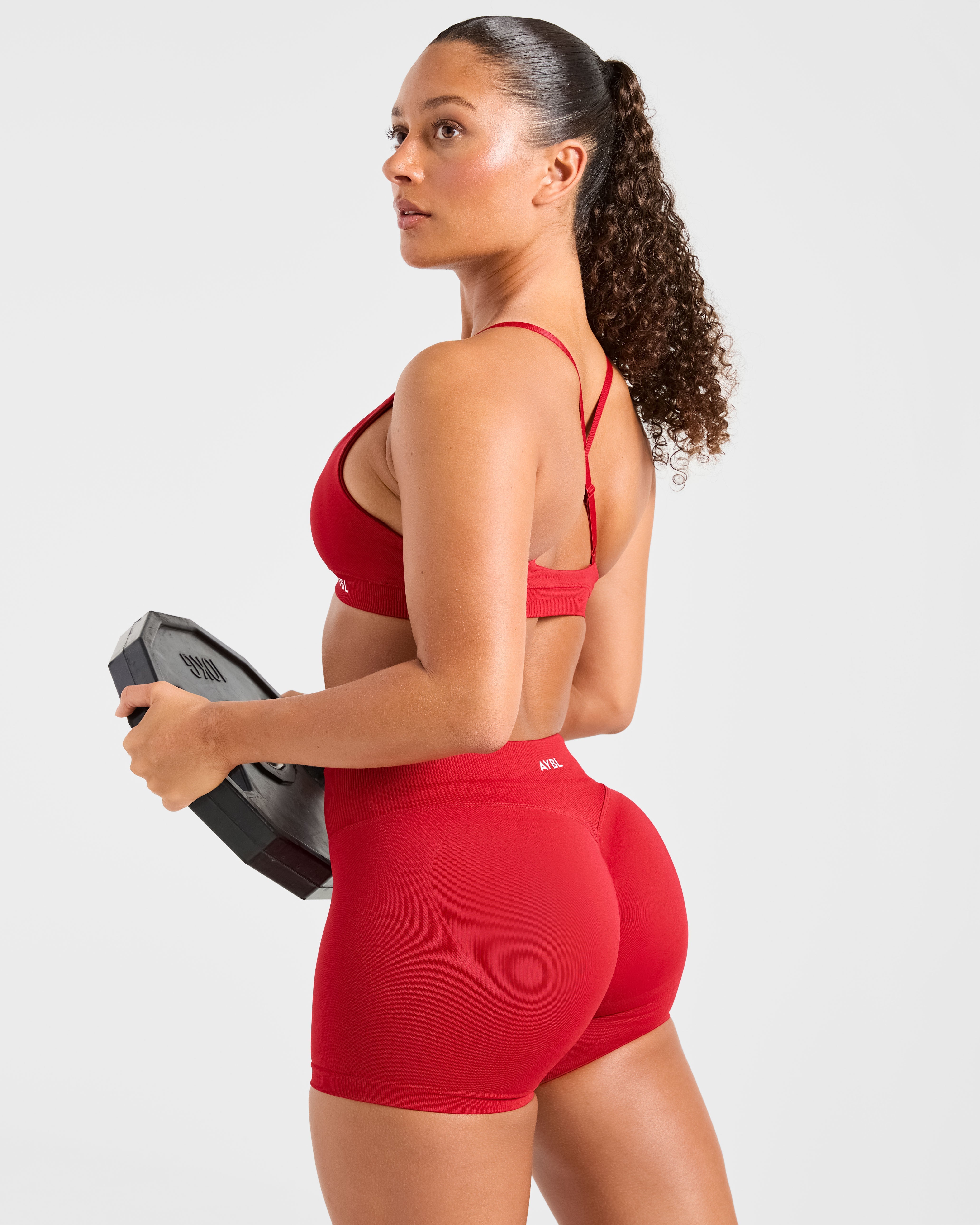 Enhance Seamless Sports Bra - Rouge