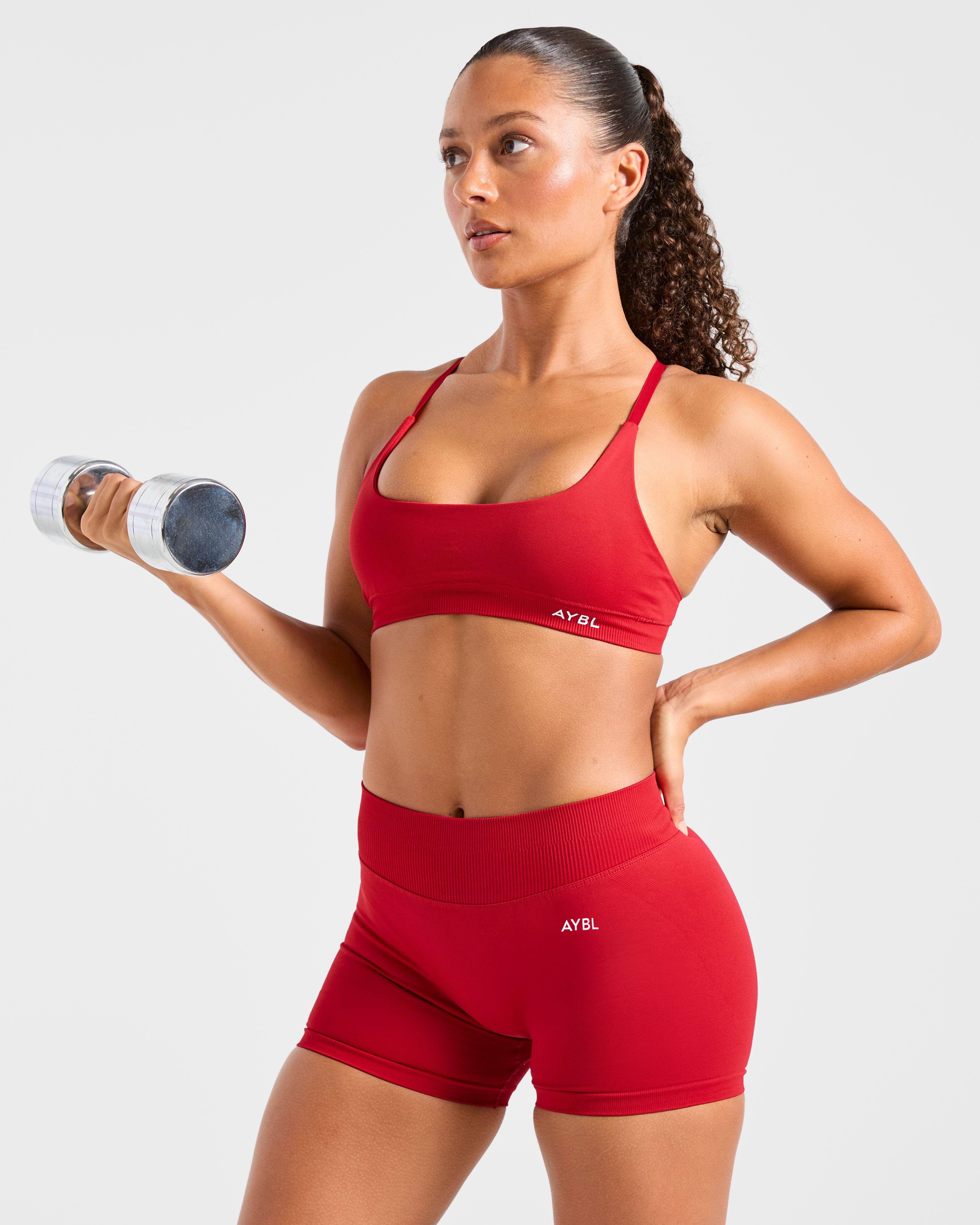 Enhance Seamless Shorts - Rouge