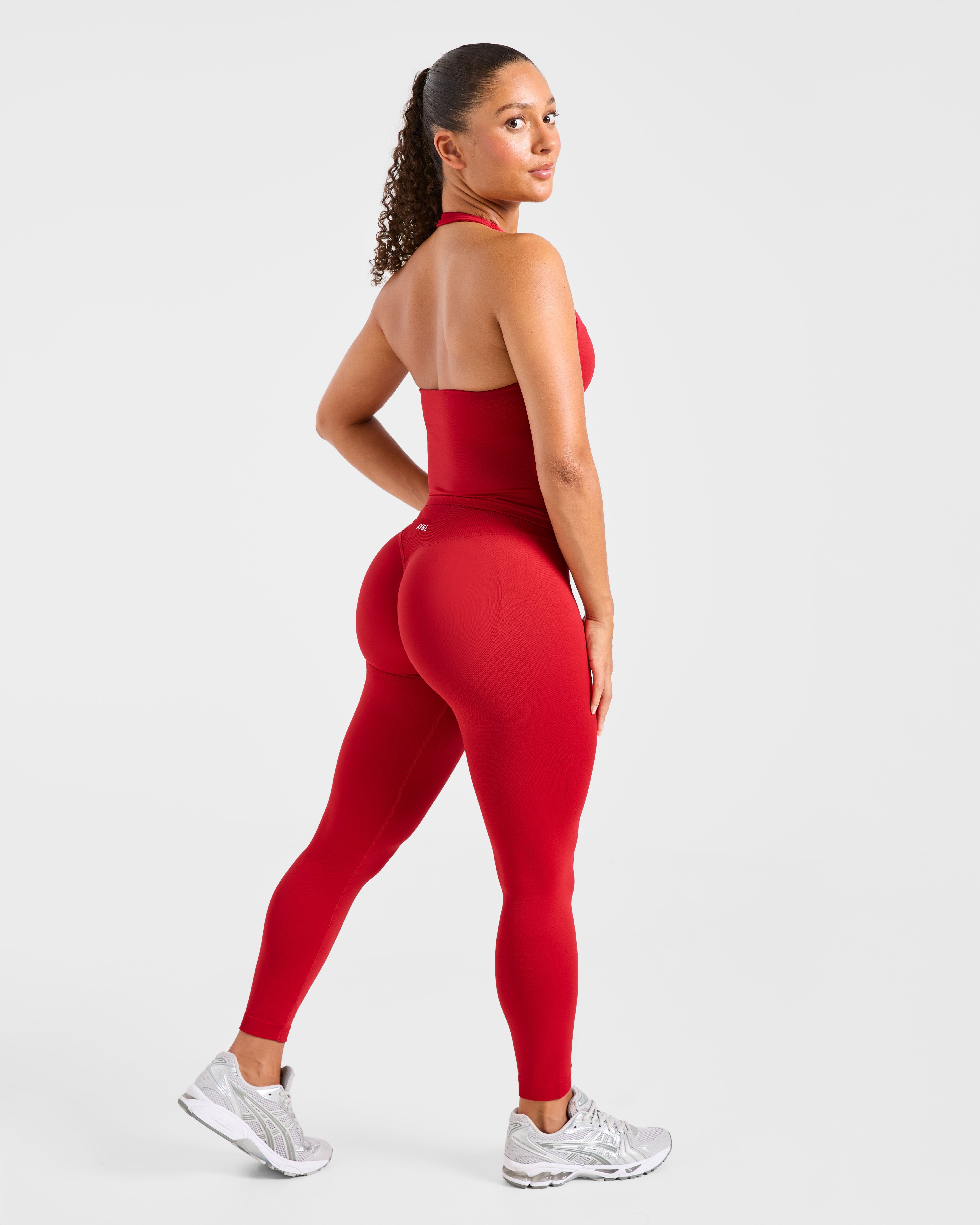 Enhance Seamless Leggings - Rouge