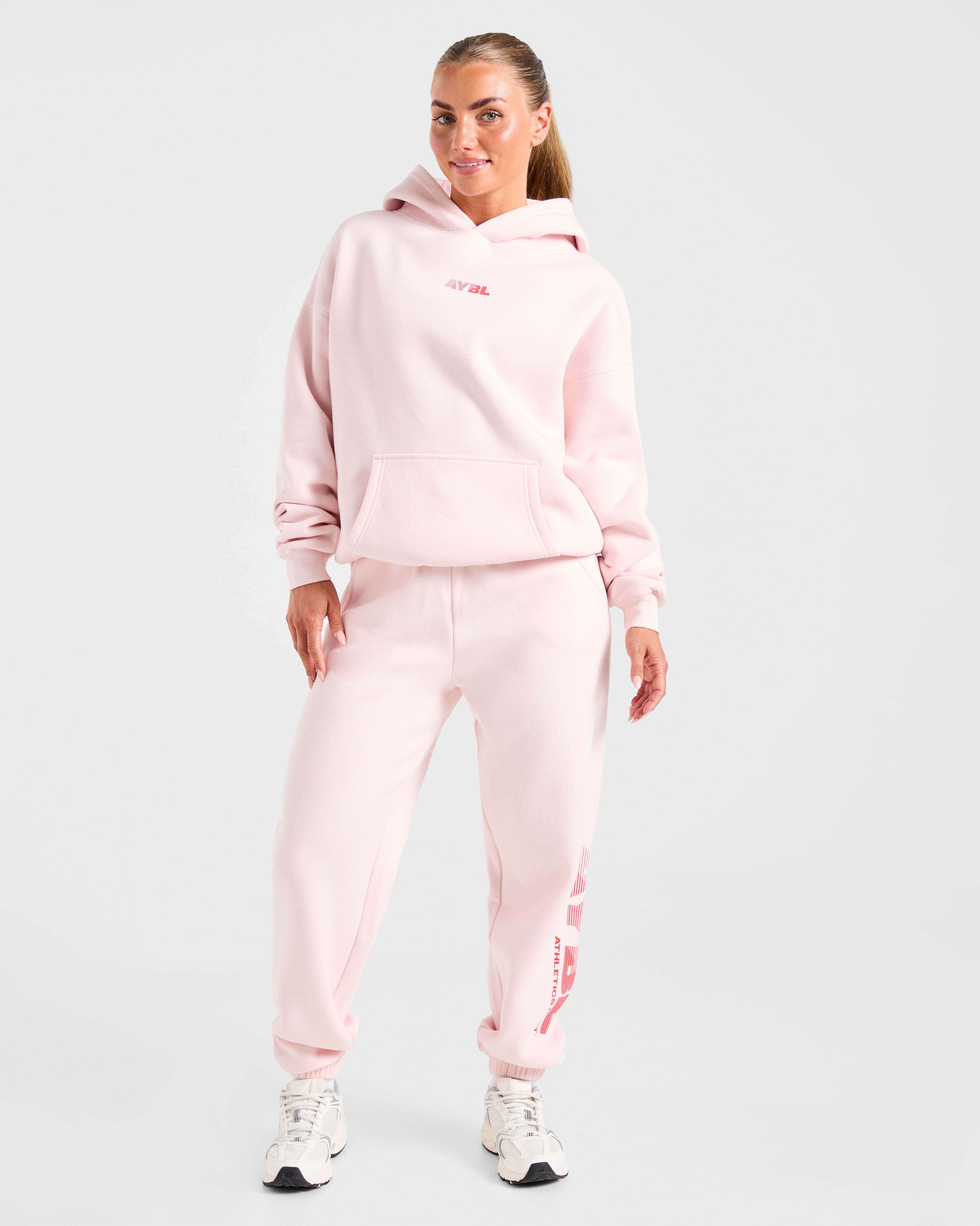Athletics Dept Oversized Joggers - Rose