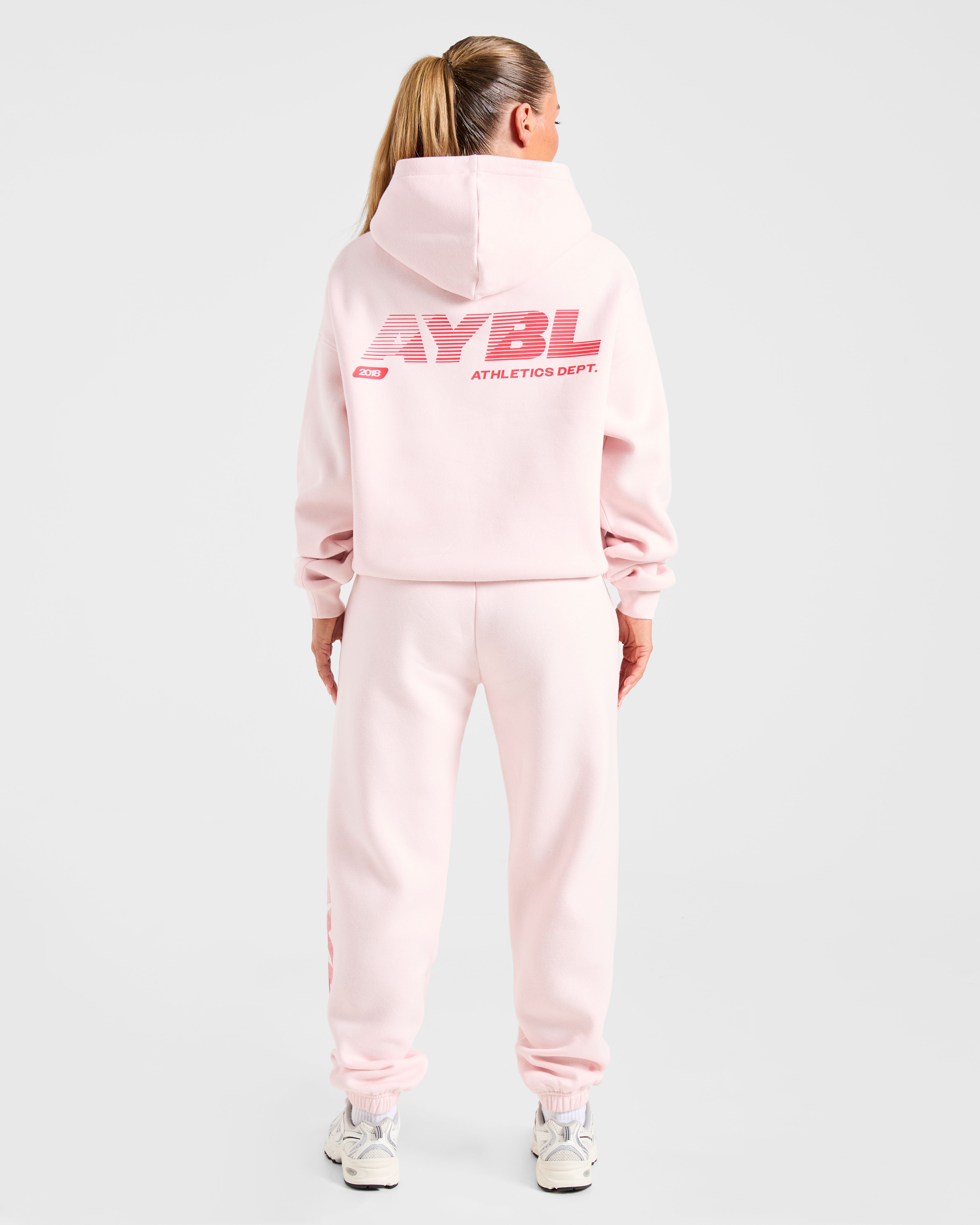 Athletics Dept Oversized Joggers - Rose