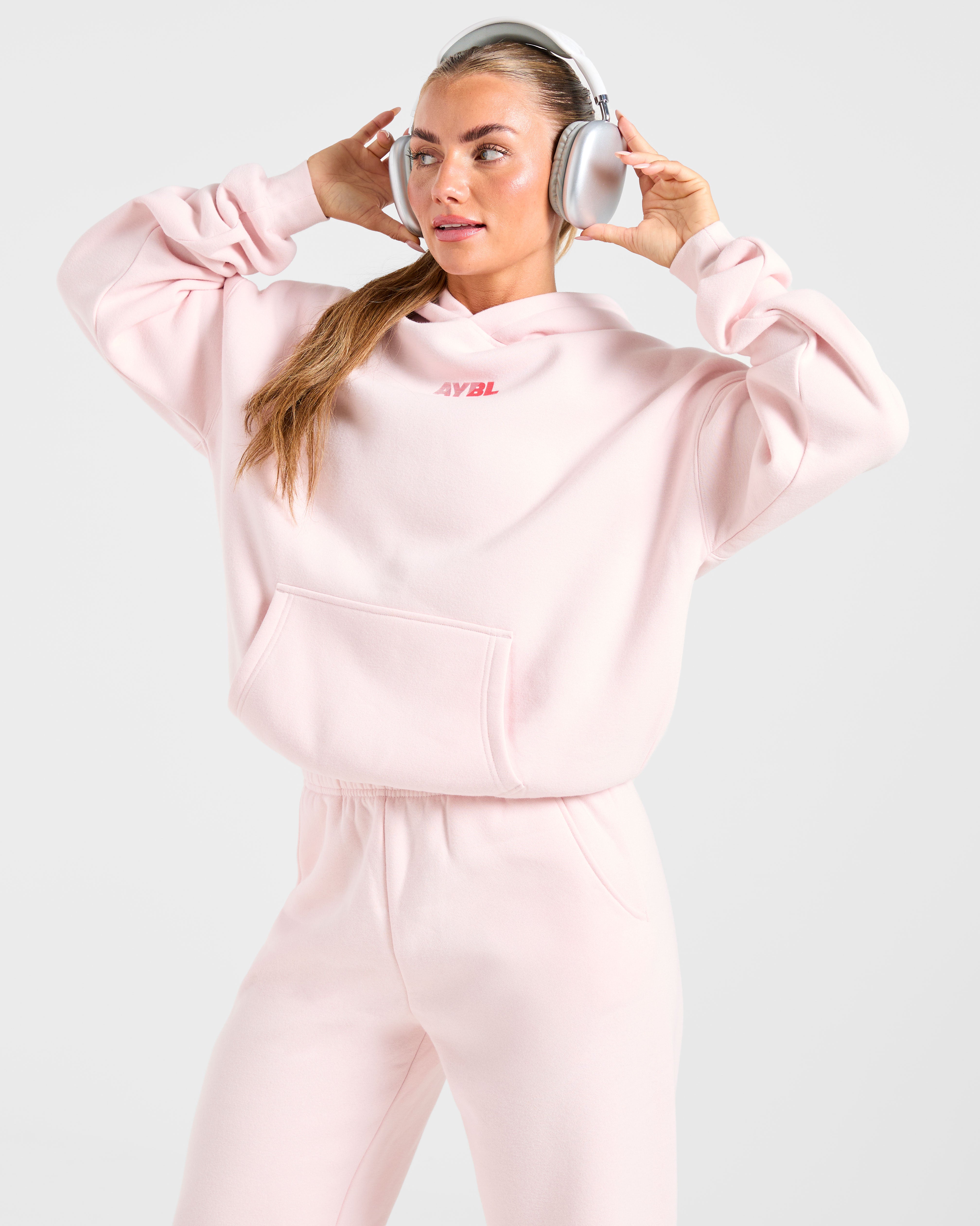 Athletics Dept Oversized Joggers - Rose