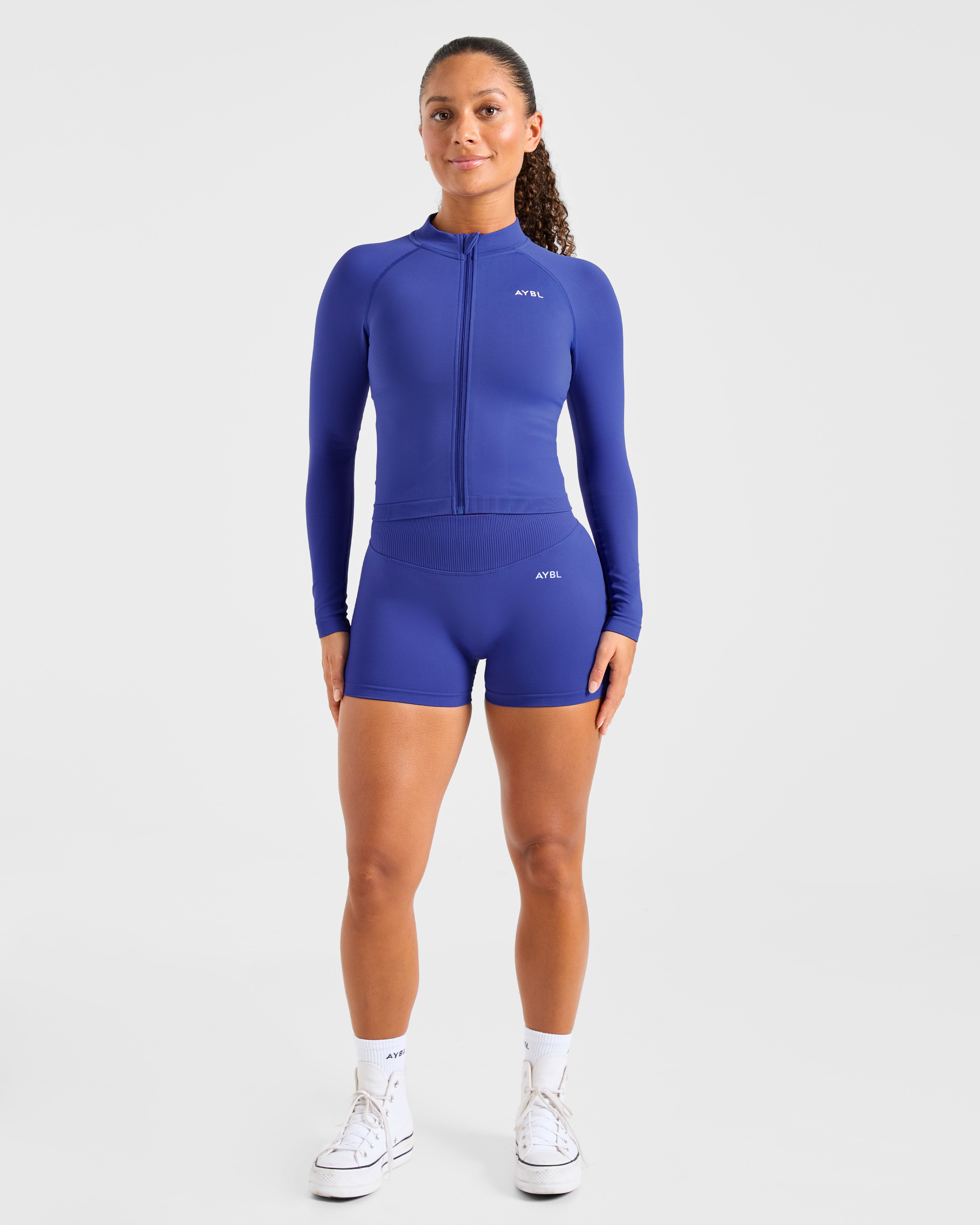 Enhance Seamless Jacket - Cobalt Bleu