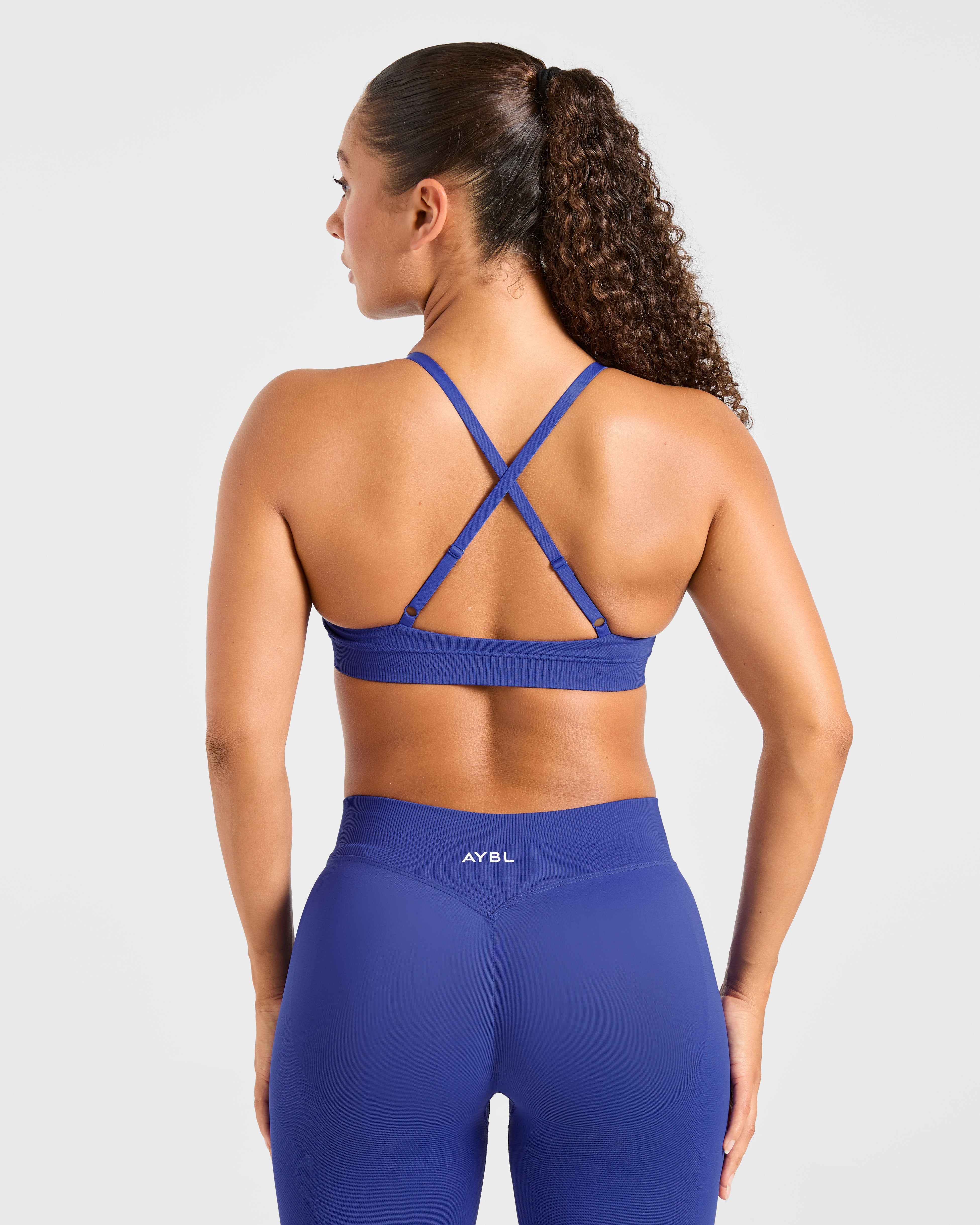 Enhance Seamless Sports Bra - Cobalt Bleu