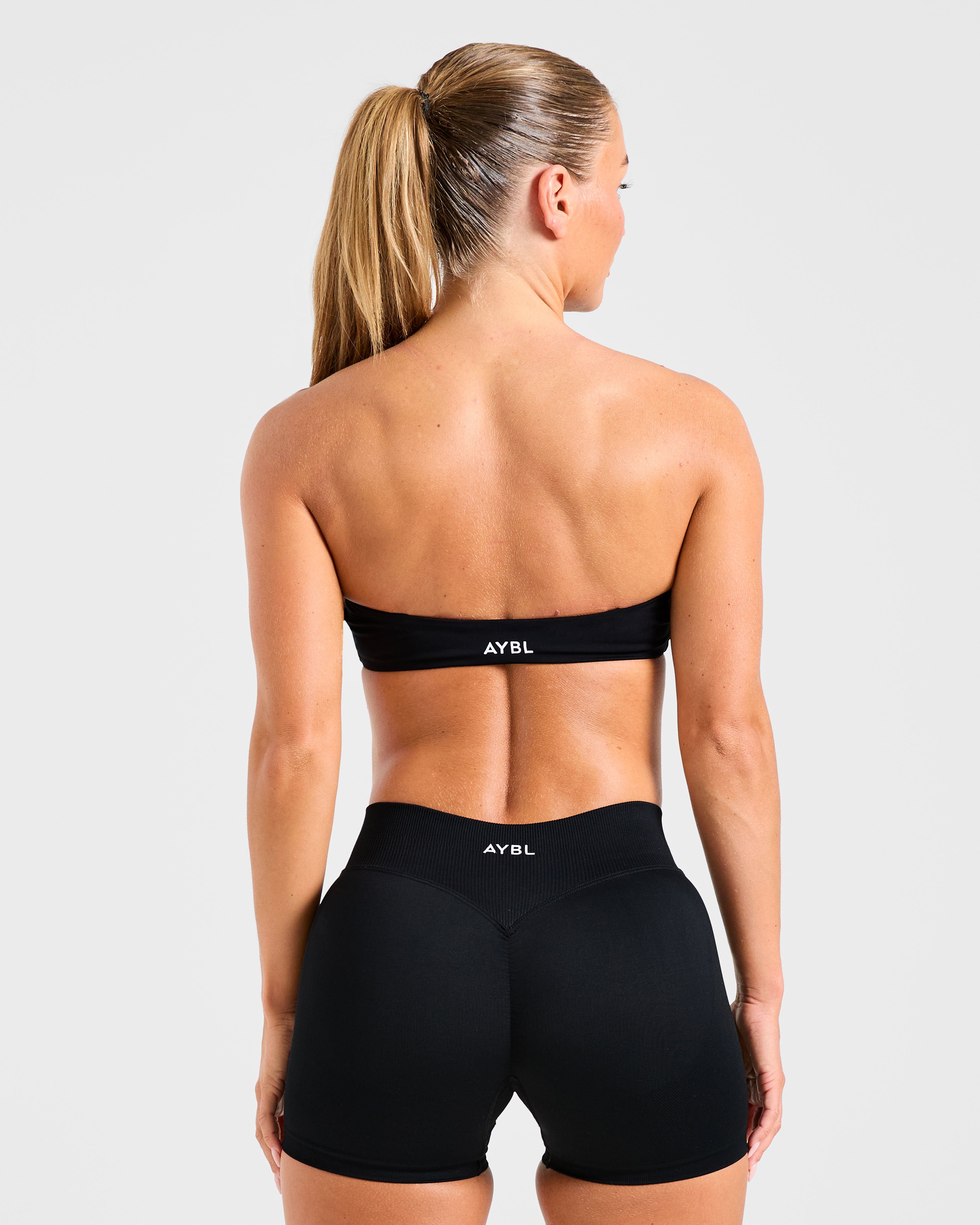 Essential Bandeau Sports Bra - Noir