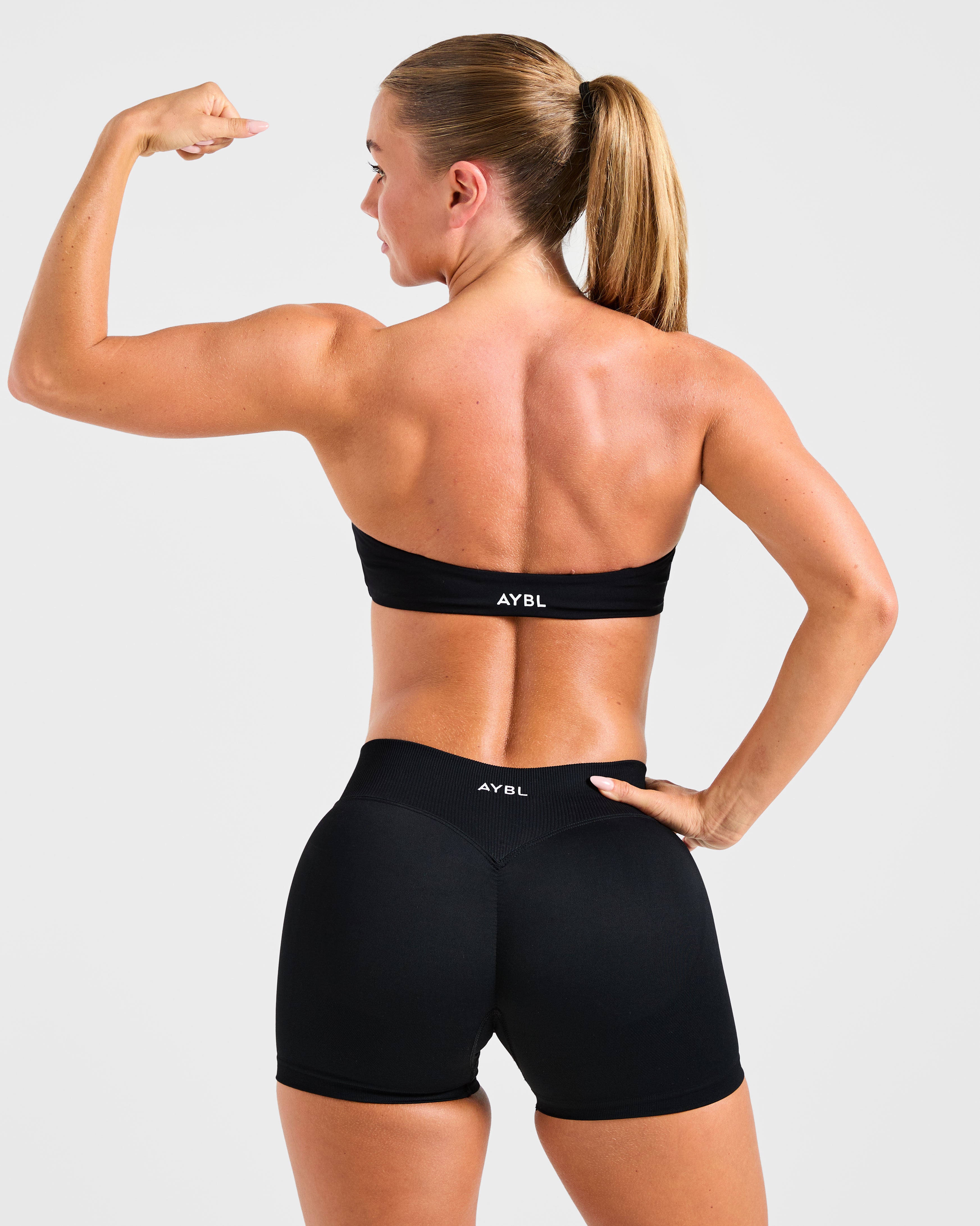 Essential Bandeau Sports Bra - Noir