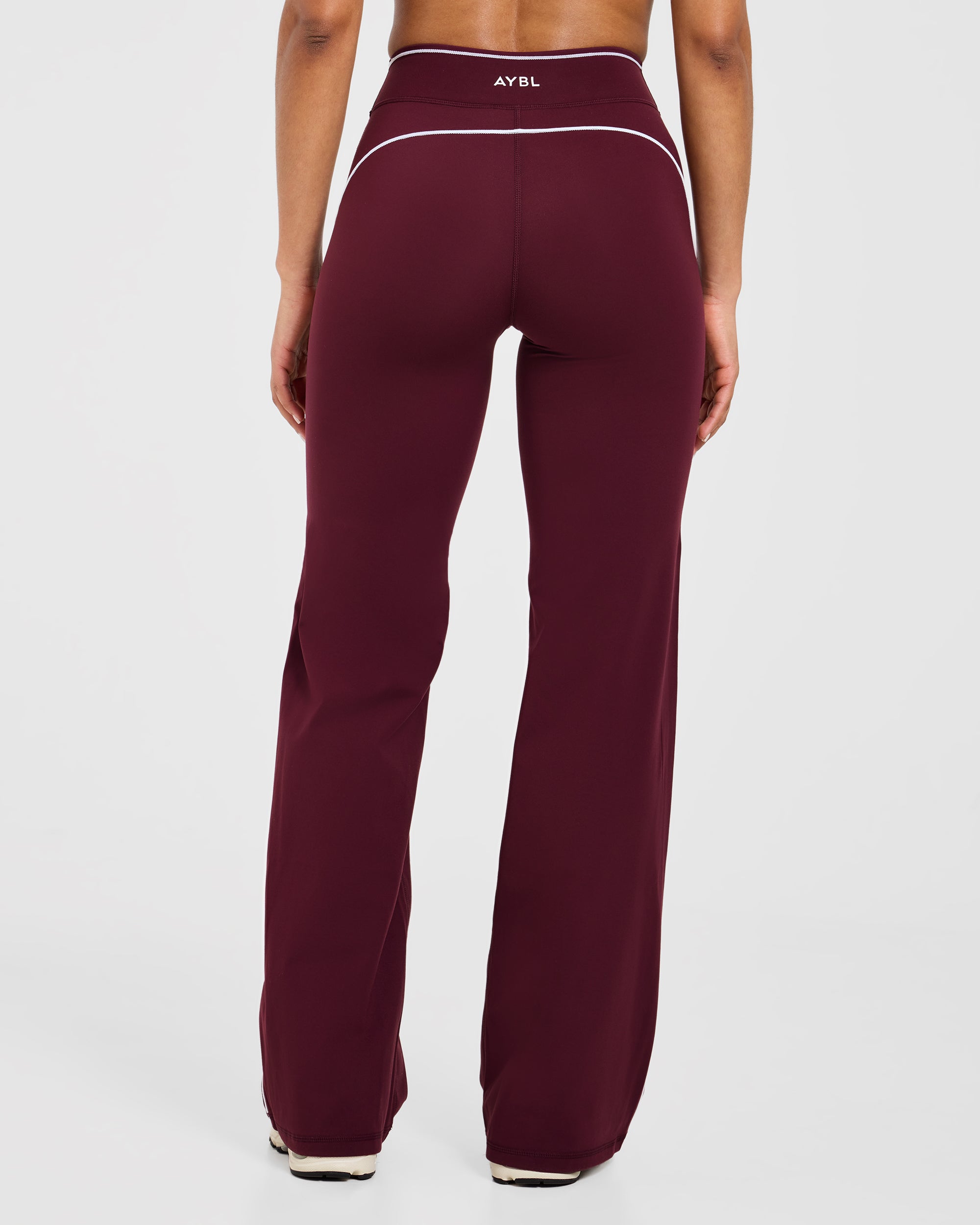 Form Flared Leggings - Deep Mulberry