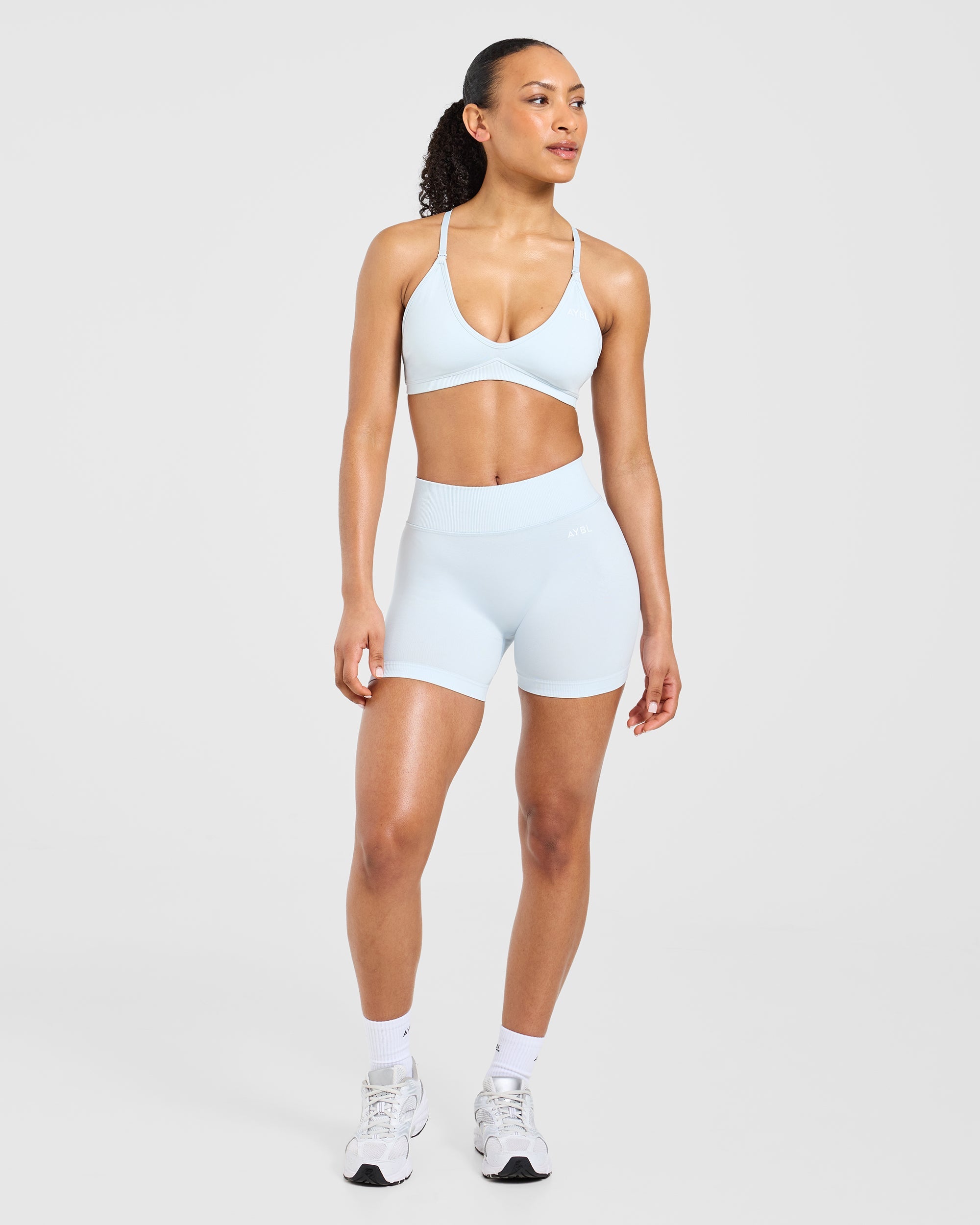 Adapt Seamless Shorts | 4.5" - Iced Bleu