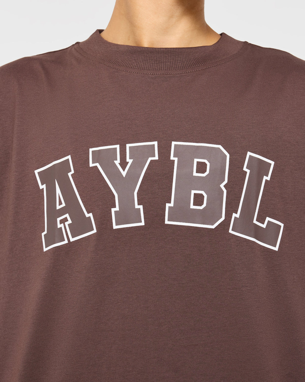 Varsity 2.0 Oversized T Shirt - Marron