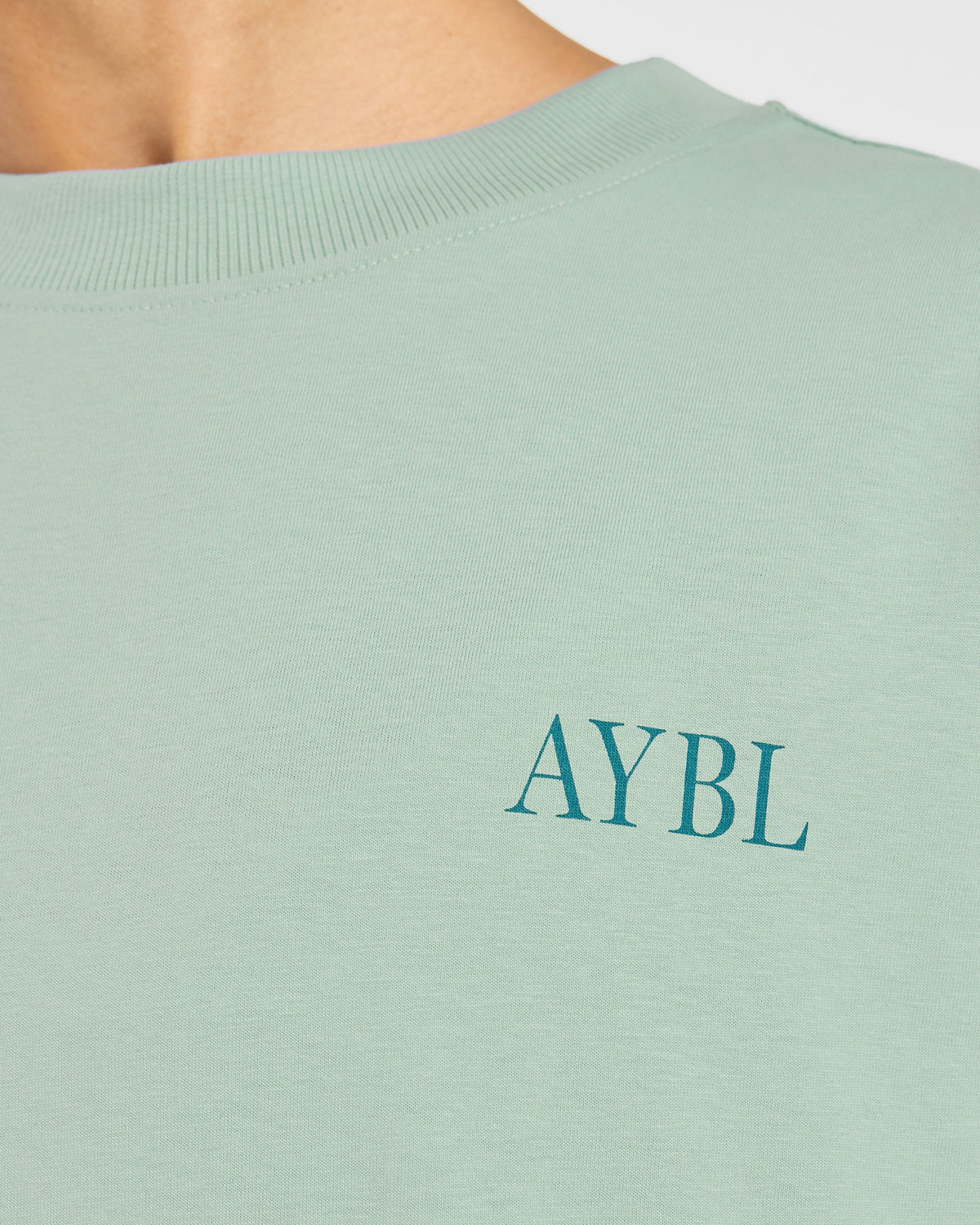 AYBL Strength Club Oversized T Shirt - Dark Sage
