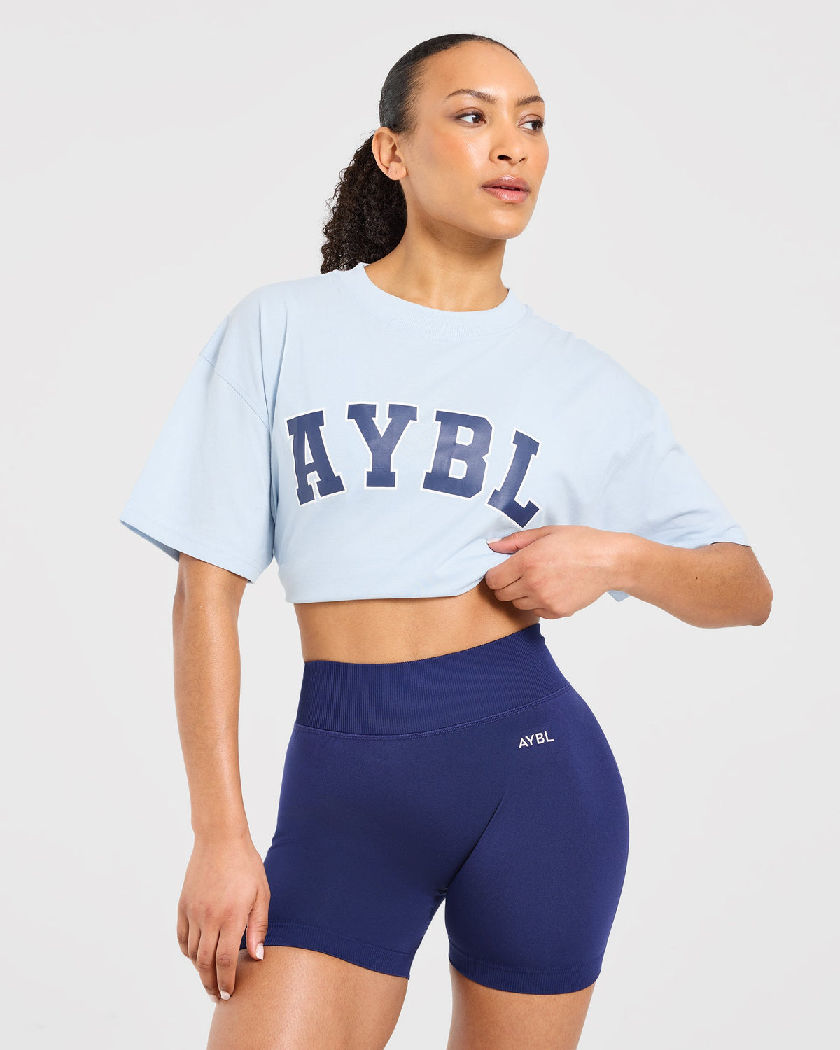 Varsity 2.0 Oversized T Shirt - Bleu