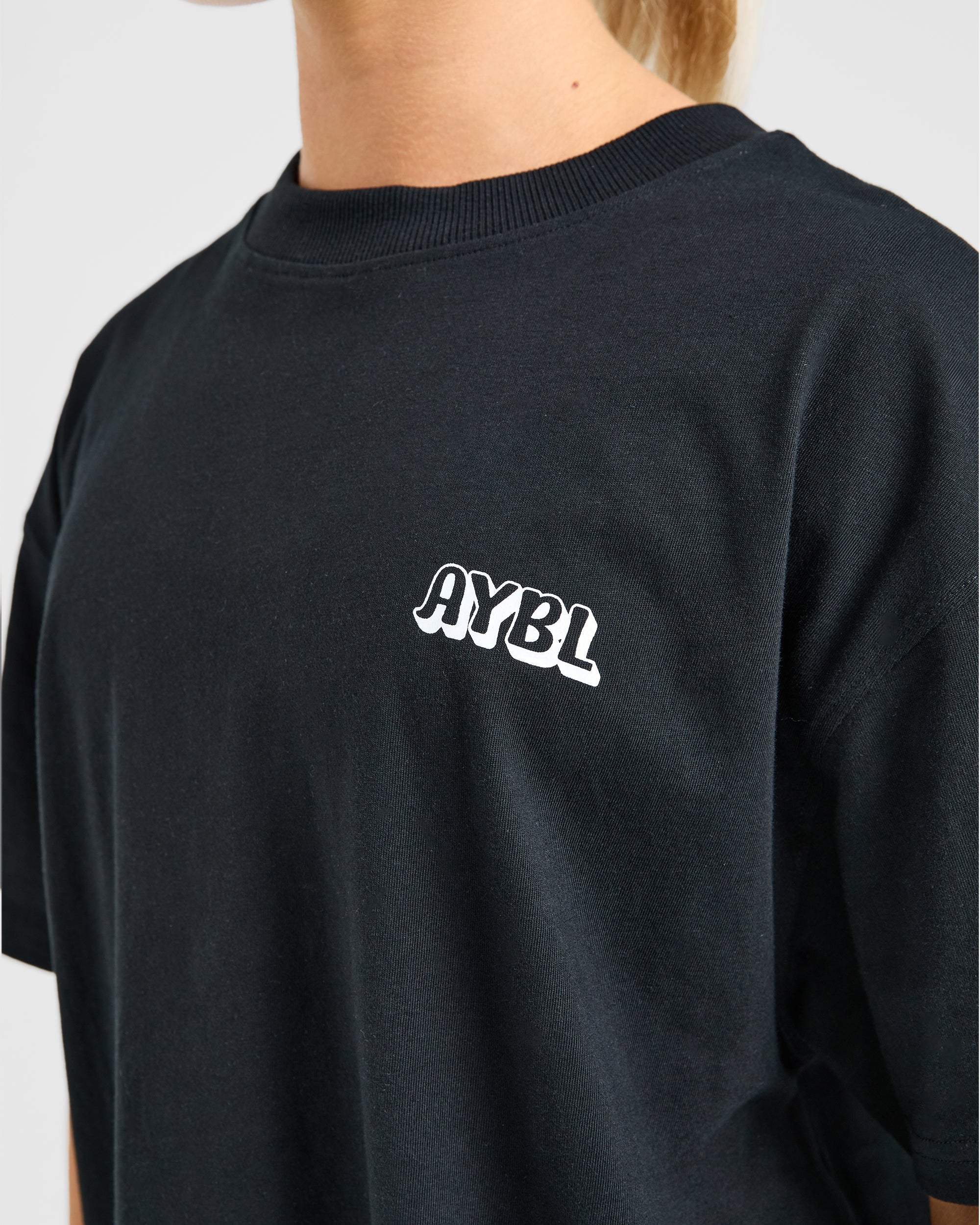 Gym Girl Era Oversized T Shirt - Noir