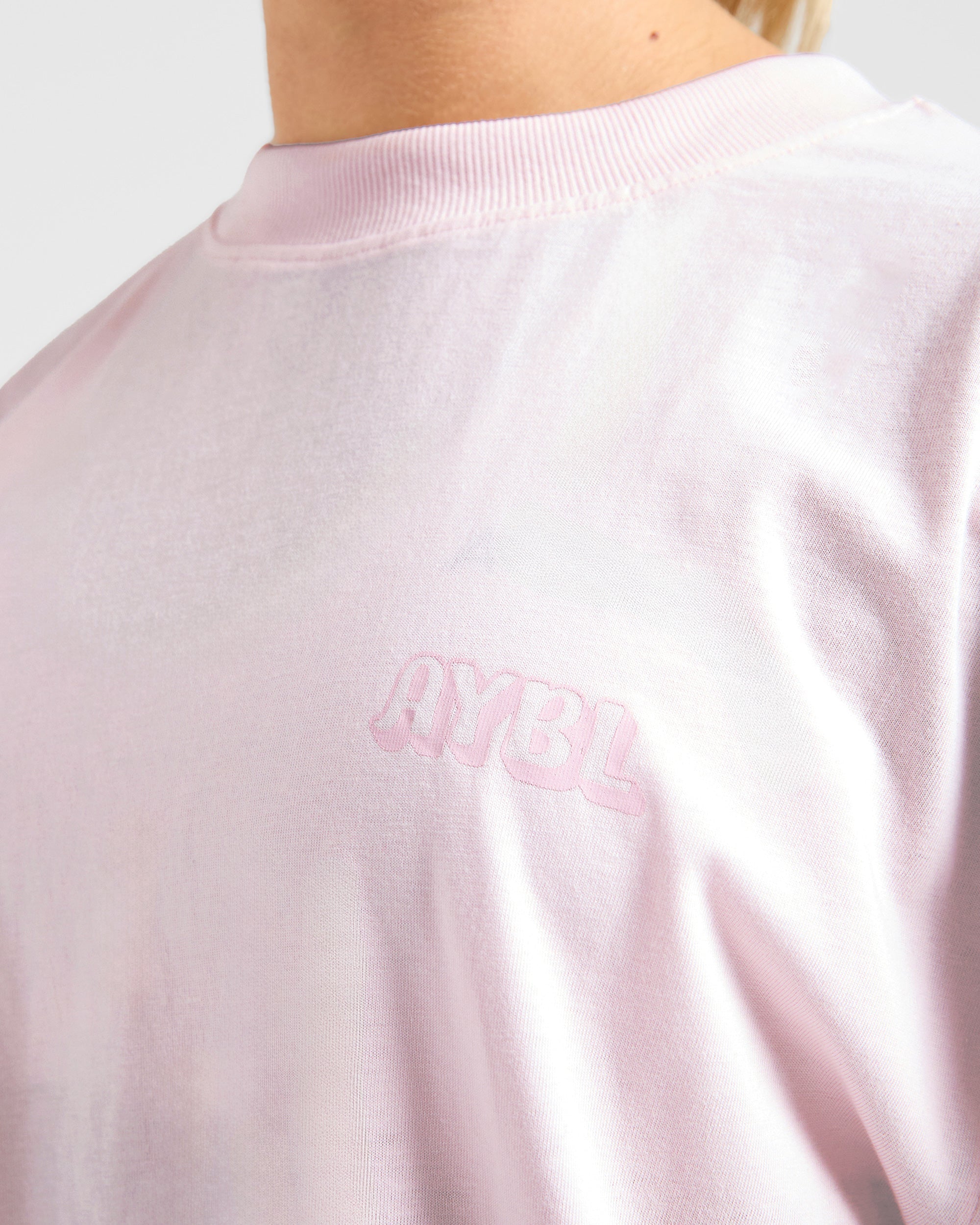 Gym Girl Era Oversized T Shirt - Rose