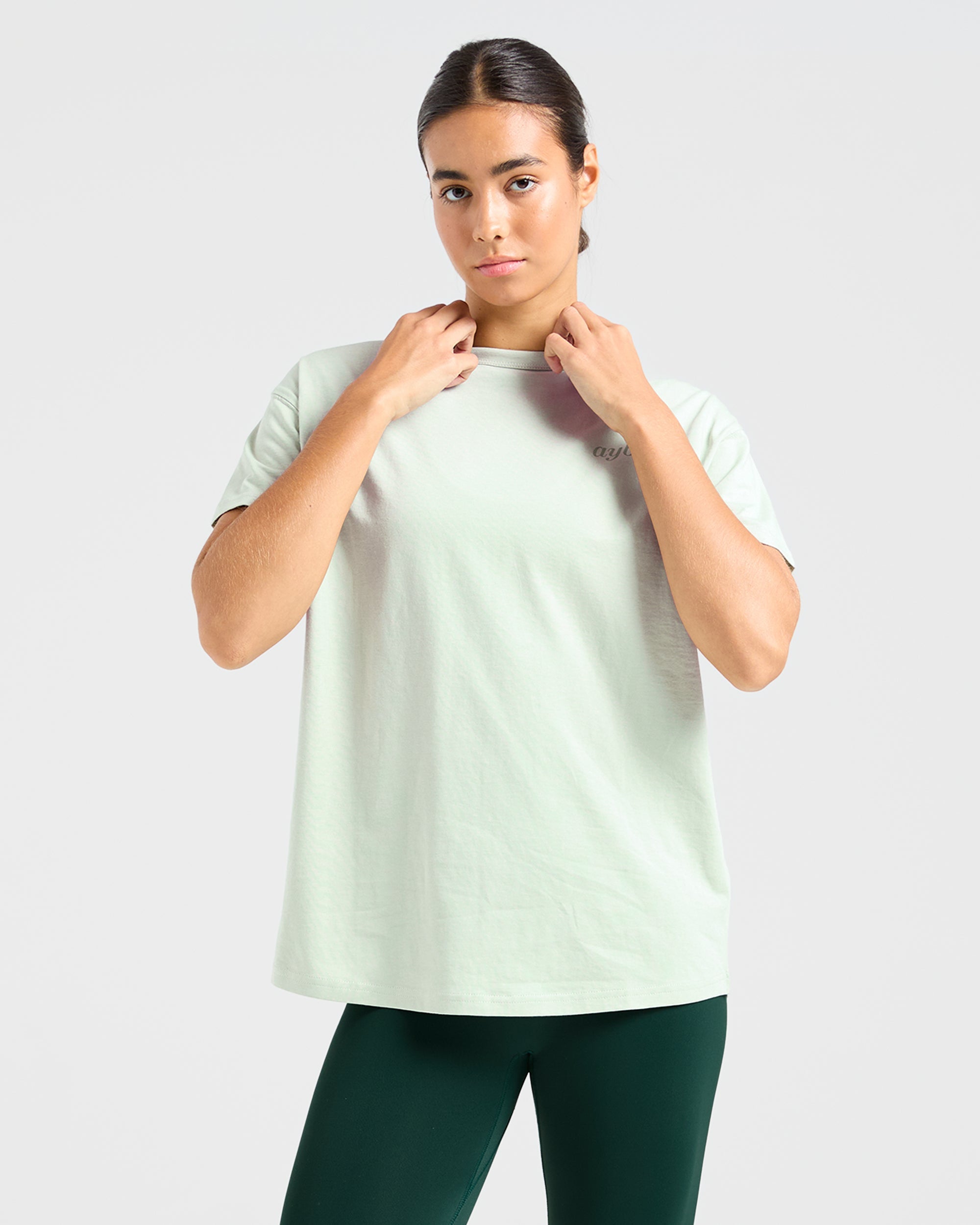 Show Yourself Kindness Oversized T Shirt - Vert