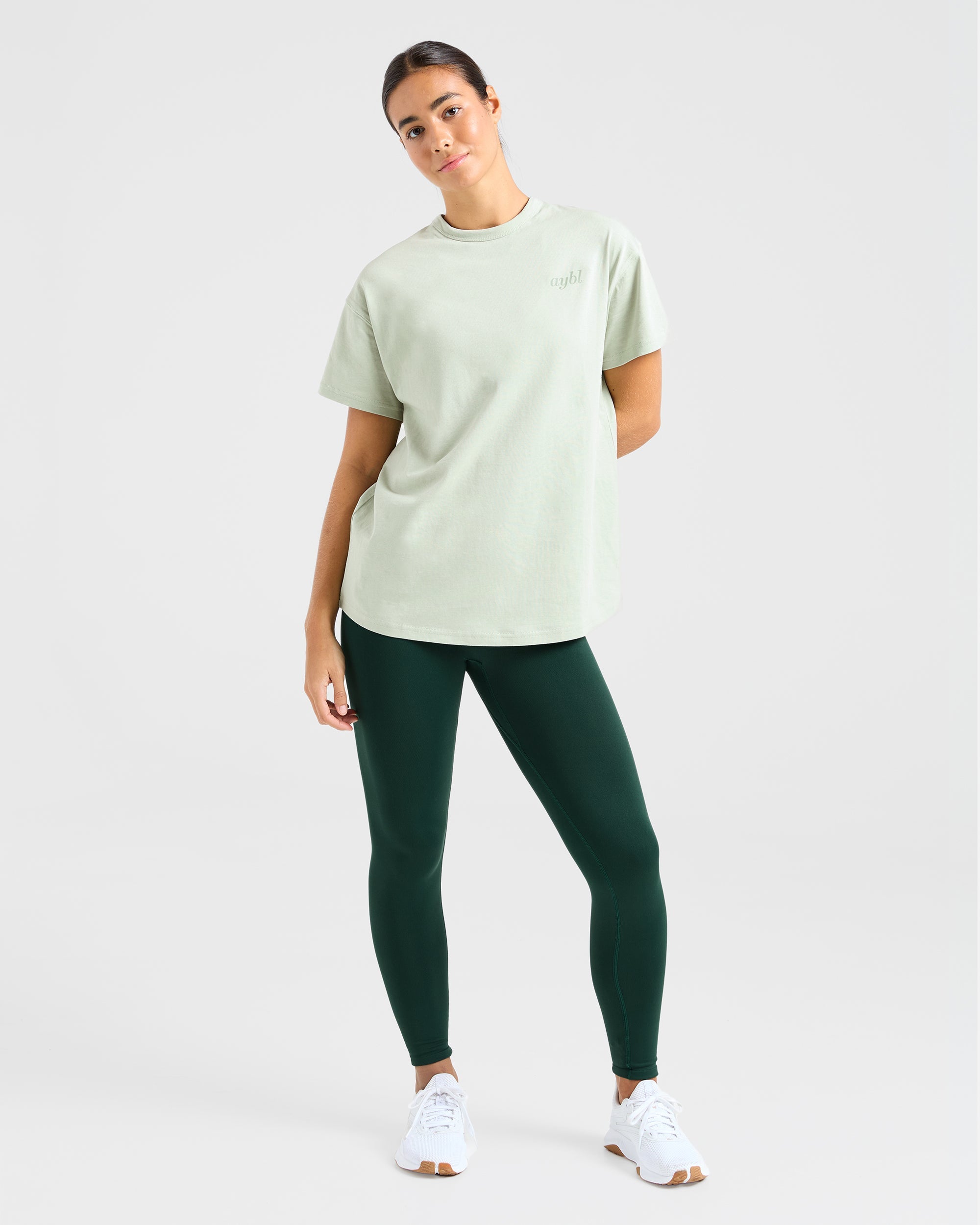 Show Yourself Kindness Oversized T Shirt - Vert