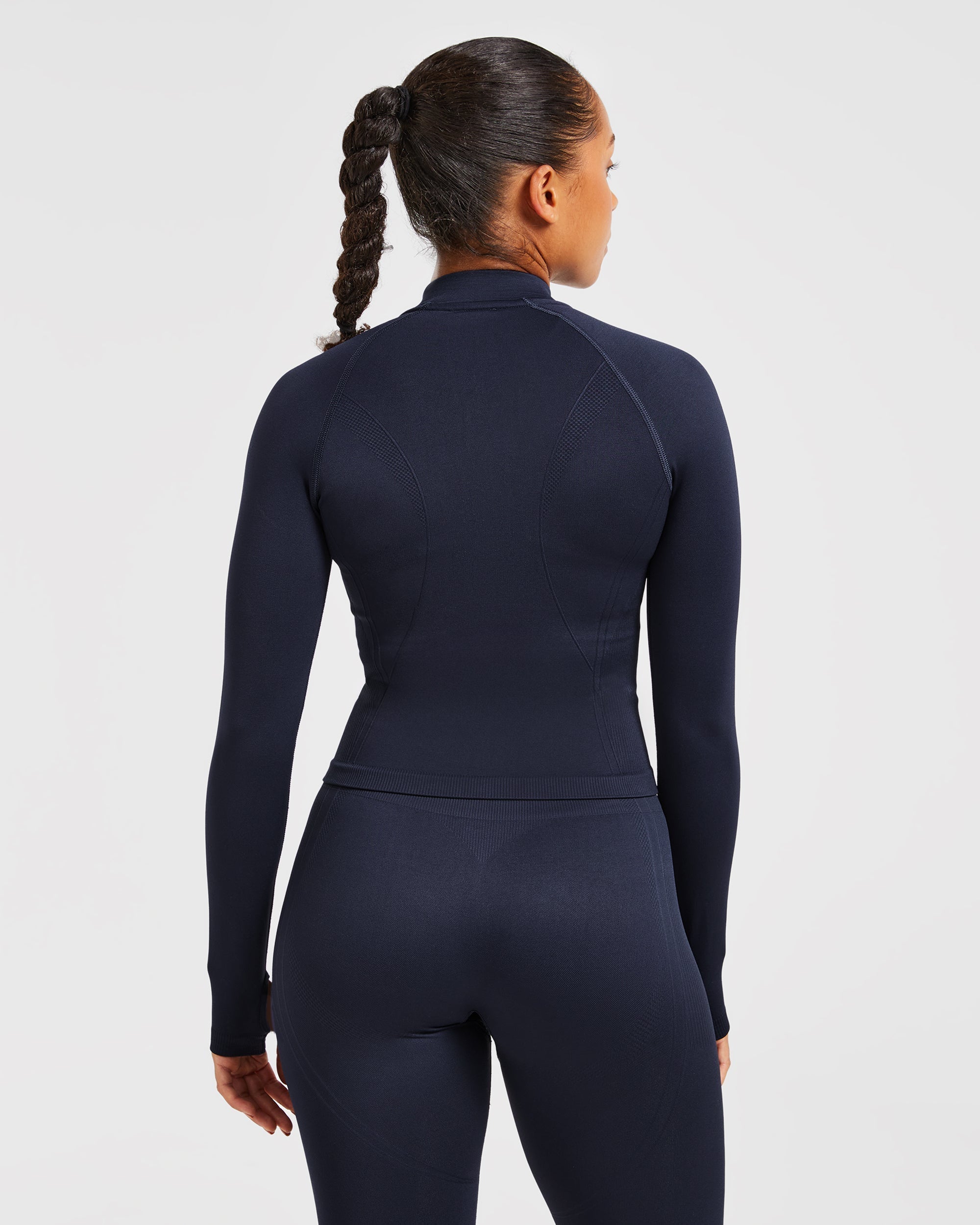 Balance V3 Seamless Zip Jacket - Navy