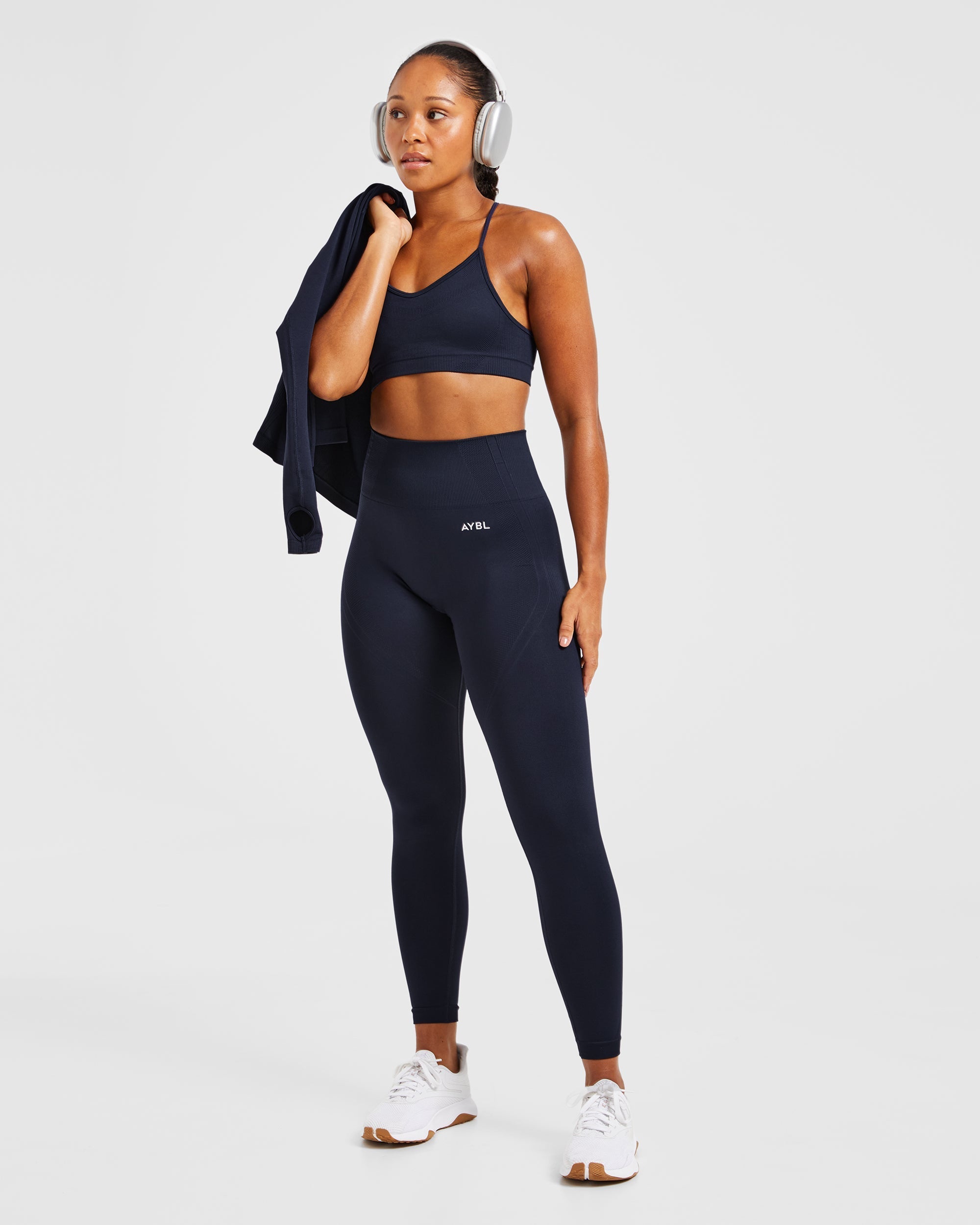 Balance V3 Seamless Zip Jacket - Navy