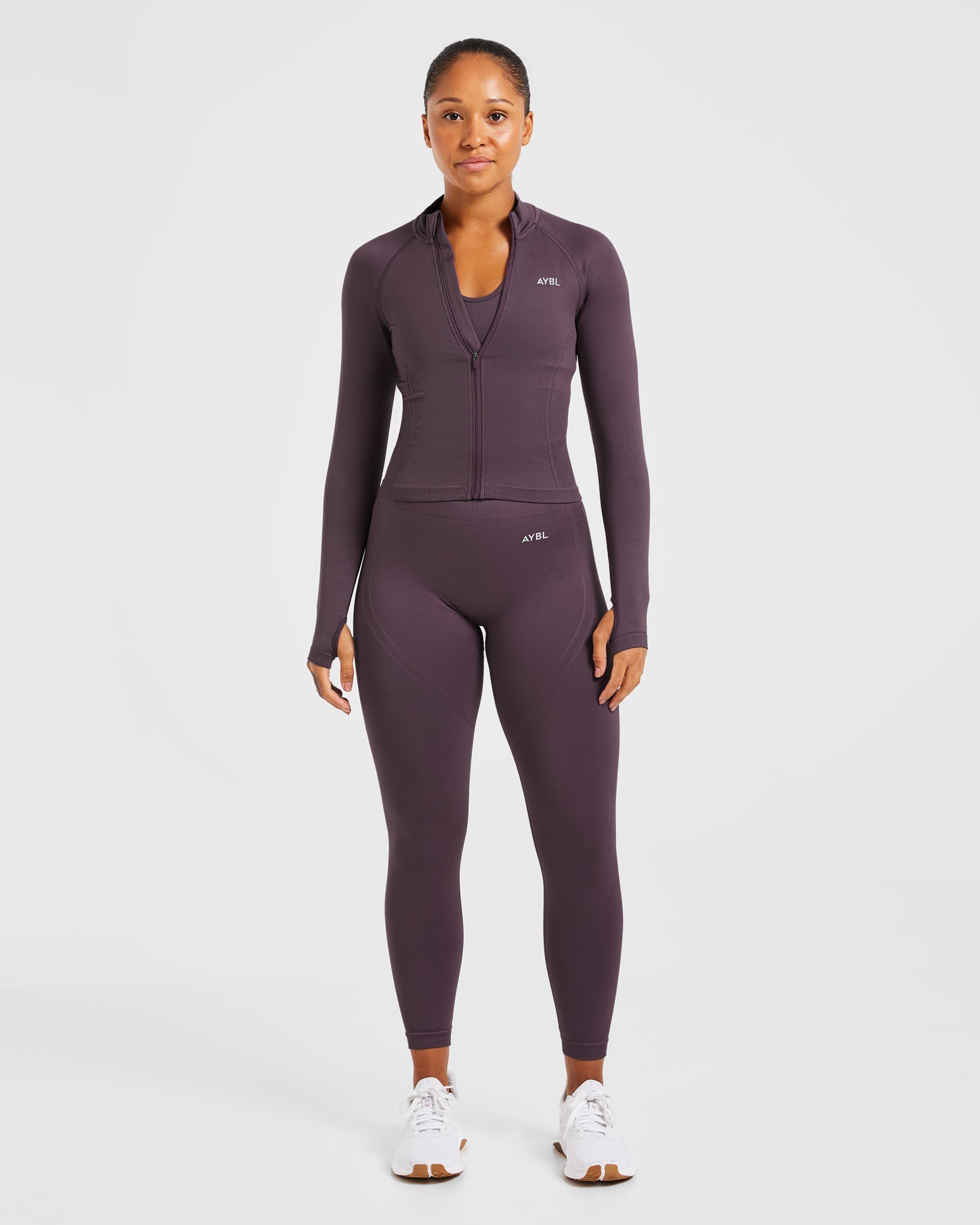 Balance V3 Seamless Zip Jacket - Violet