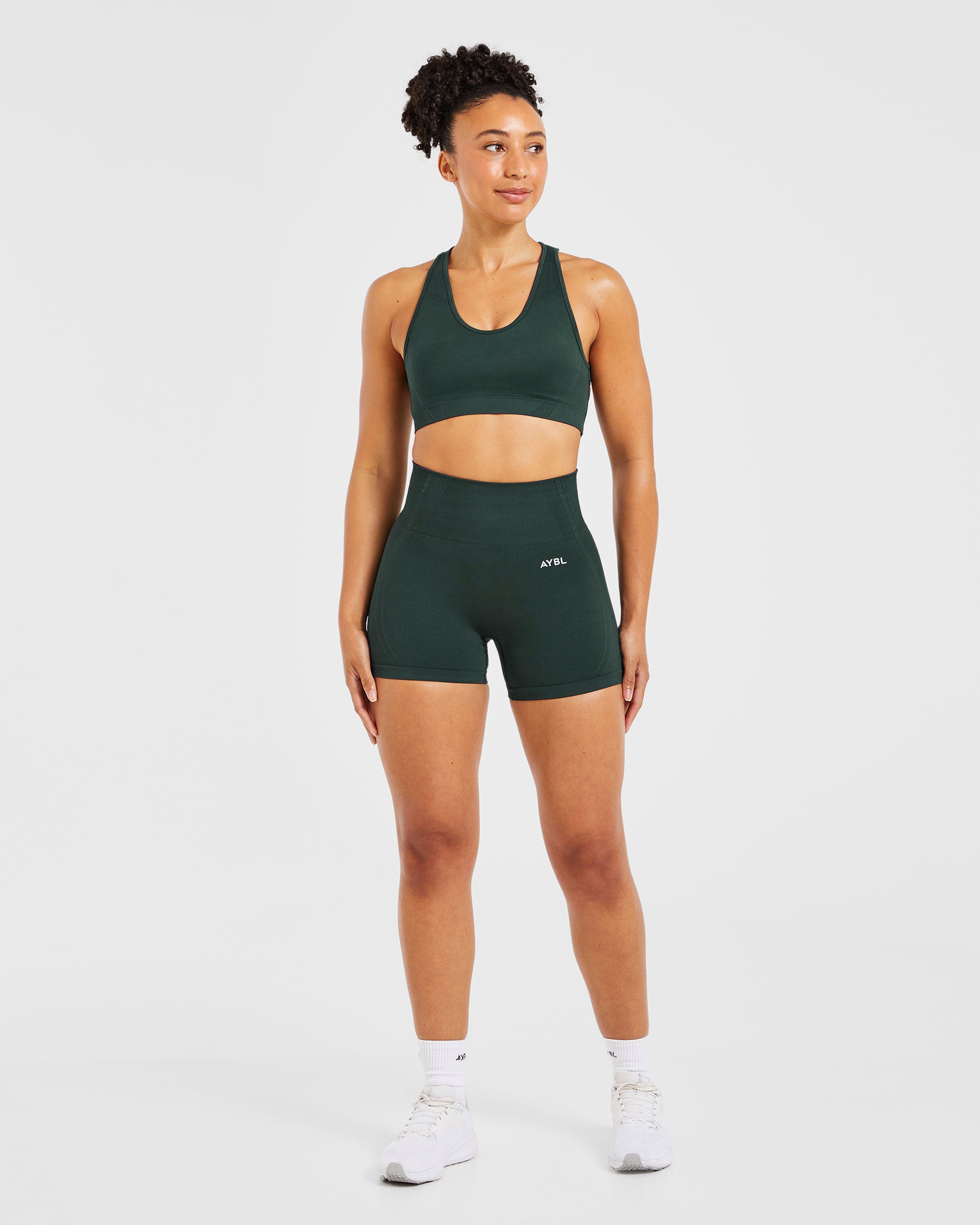 Balance V3 Seamless Sports Bra - Dark Vert